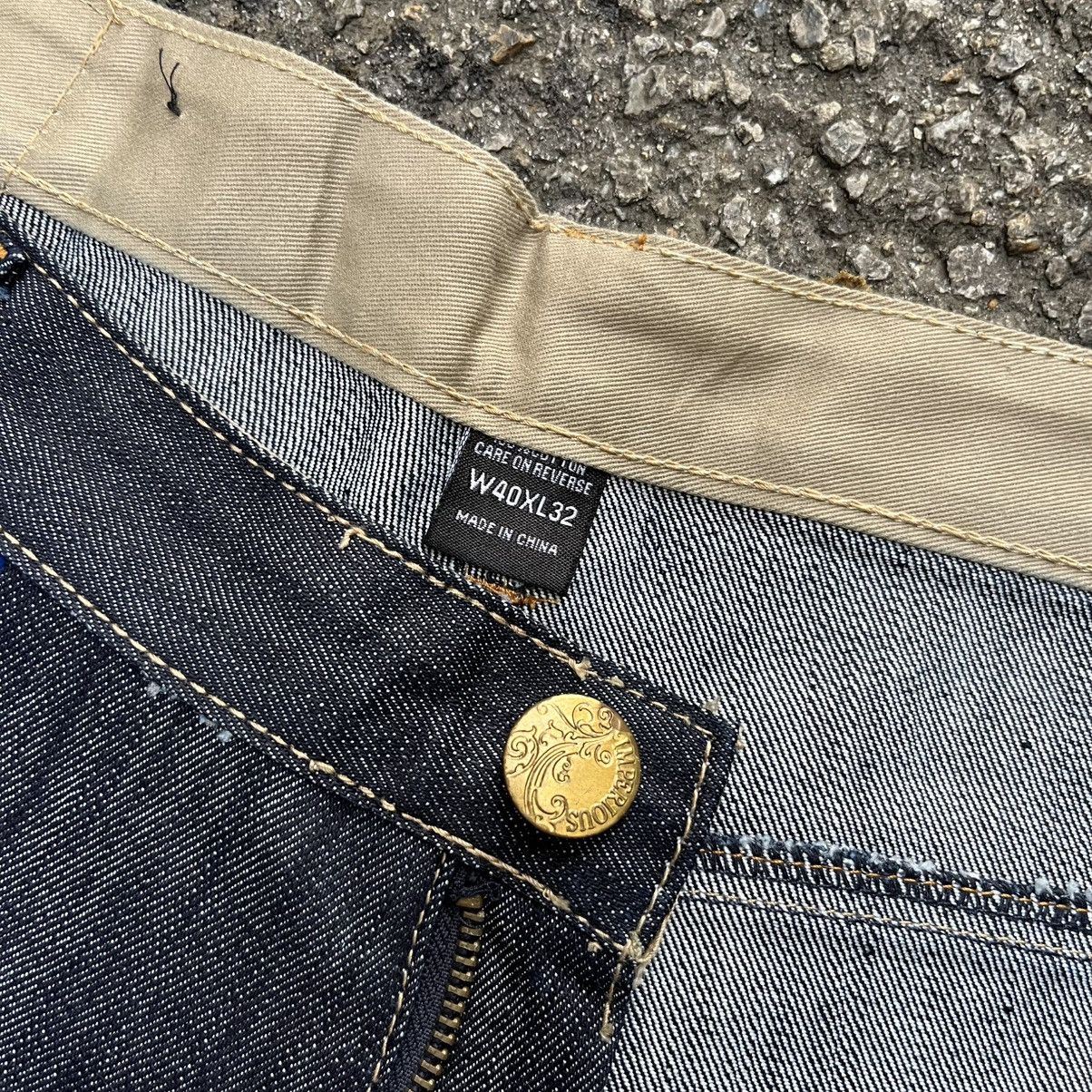 Ed Hardy Crazy Y2K Baggy Jeans Tribal Velvet Denim Coogi JNCO Pants Size US 40 / EU 56 - 9 Thumbnail