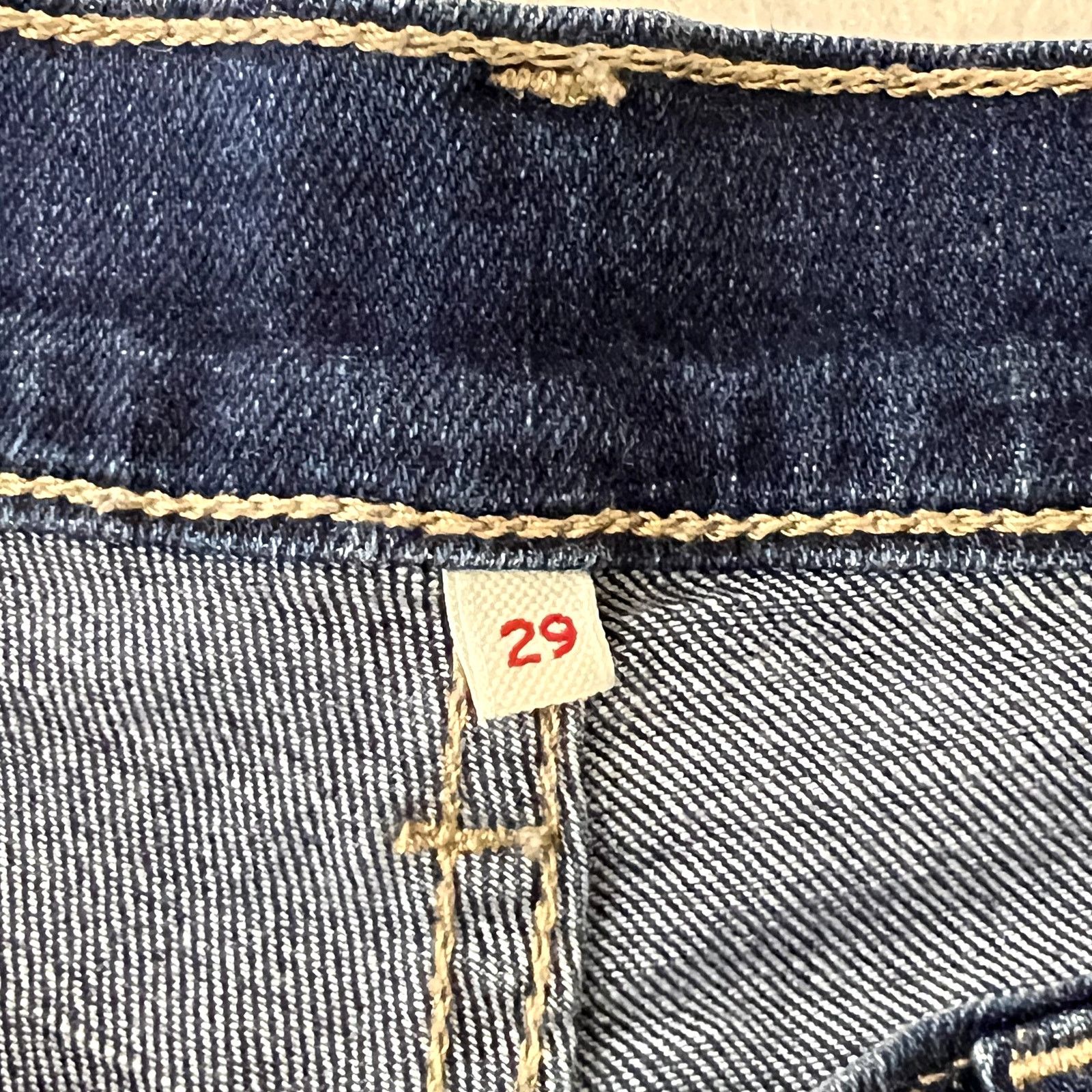 Levi's Levi's Blue Denim Midrise Jean Shorts Size 29" - 3 Thumbnail