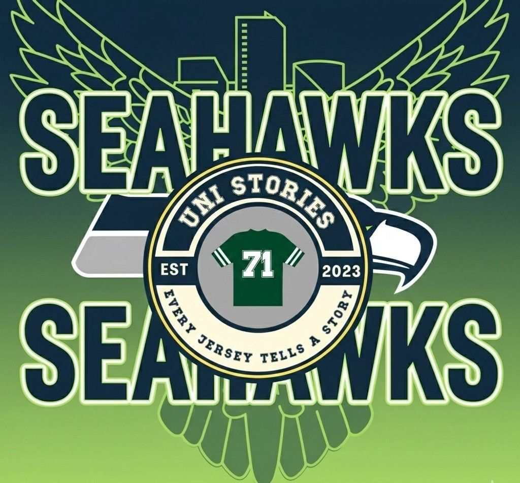 NFL Seattle Seahawks Logo S/S Polo Men Size L Blue Size US L / EU 52-54 / 3 - 7 Thumbnail