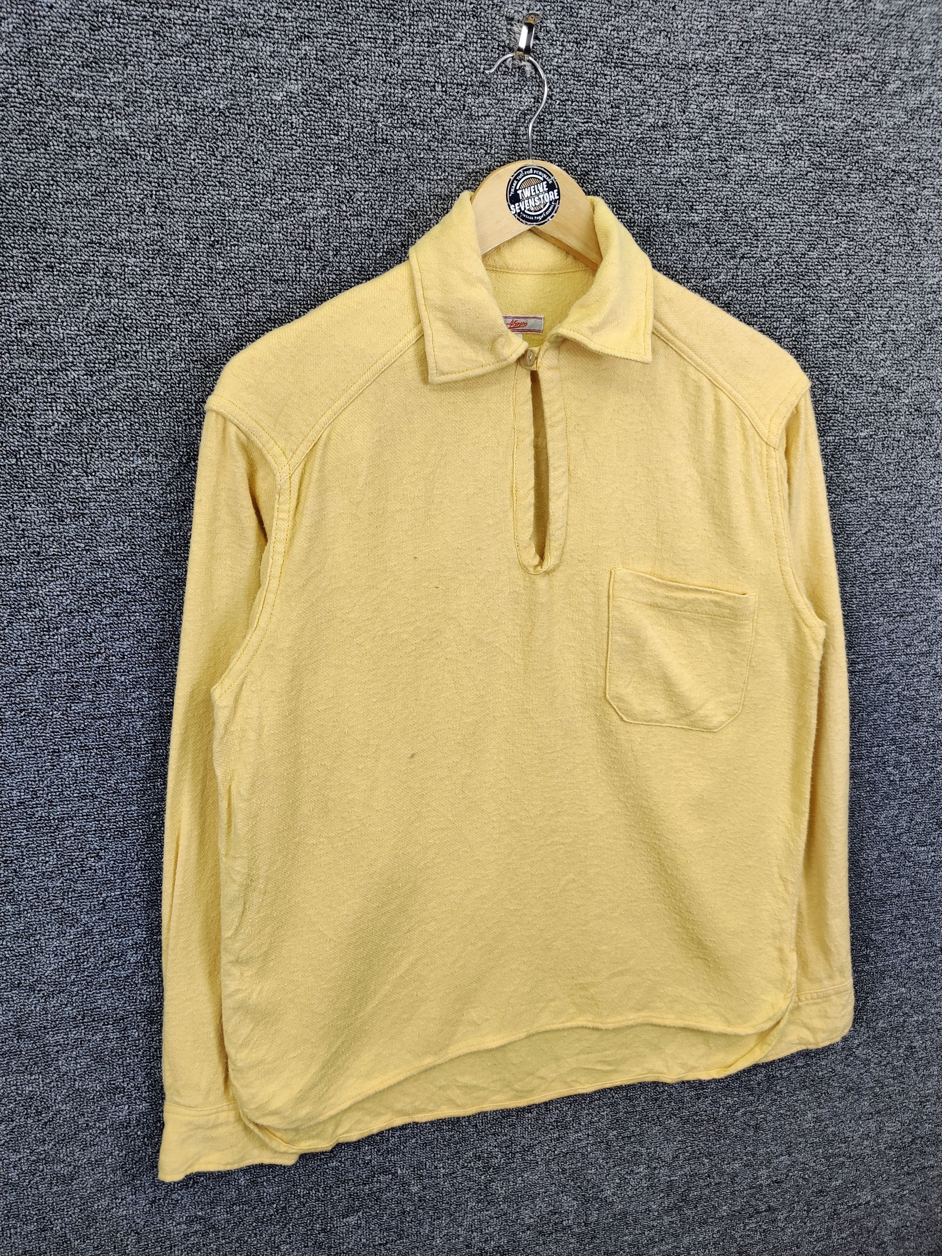 45rpm Vintage 45 Rpm Long Sleeve Button Ups Shirt Size US L / EU 52-54 / 3 - 5 Thumbnail
