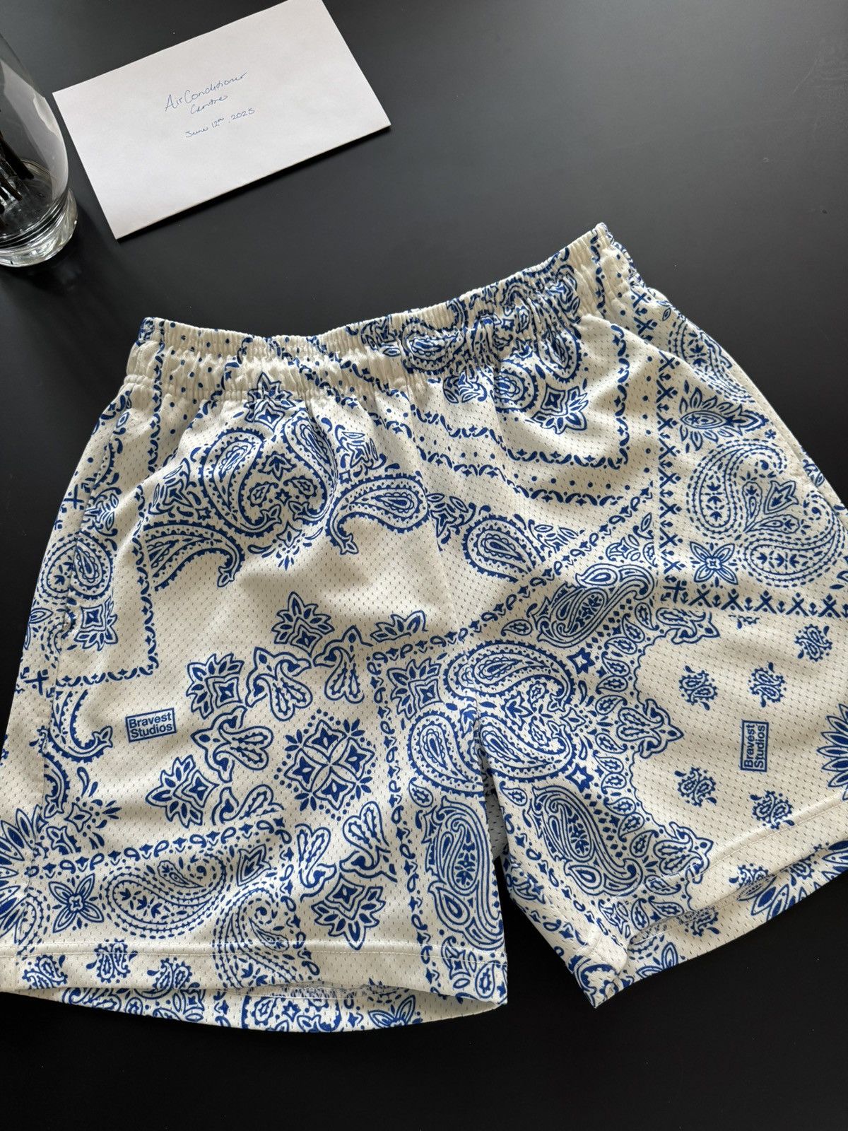 Bravest Studios Bravest Studios Porcelain Shorts ~ Blue Size US 30 / EU 46 - 3 Thumbnail