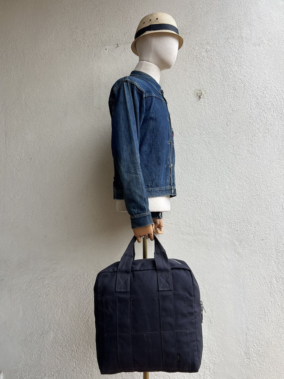 Porter Porter Yoshida Japan Cotton Canvas Handle Tote Bag Size ONE SIZE - 2 Thumbnail