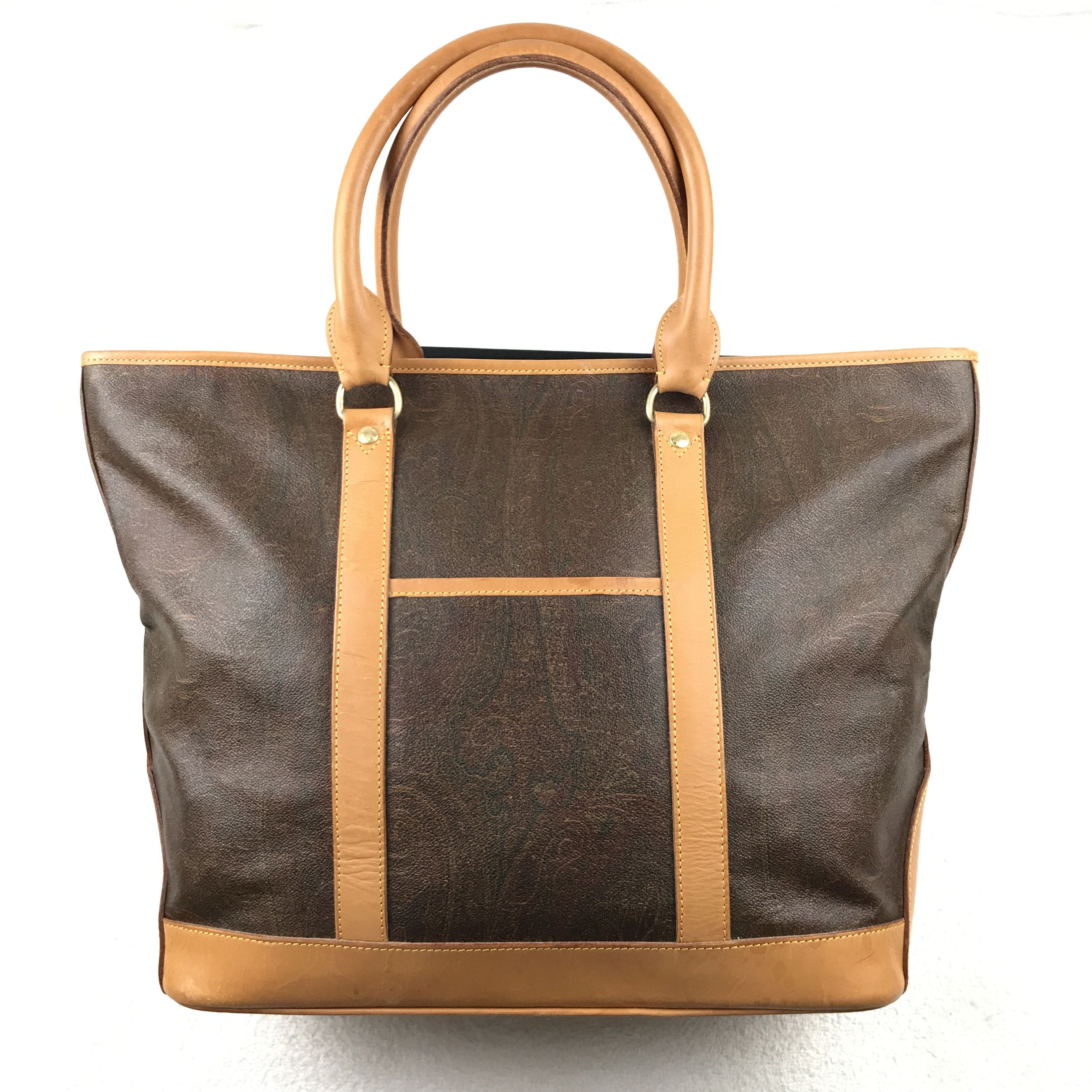 Designer × Etro × Vintage Vintage Etro Milano Paisley Tote Bag Size ONE SIZE - 2 Thumbnail