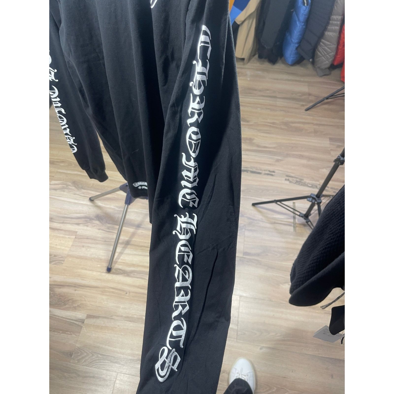 Chrome Hearts Chrome Hearts Scroll Logo F*** You L/S Black T-Shirt Size MD Size US M / EU 48-50 / 2 - 5 Thumbnail