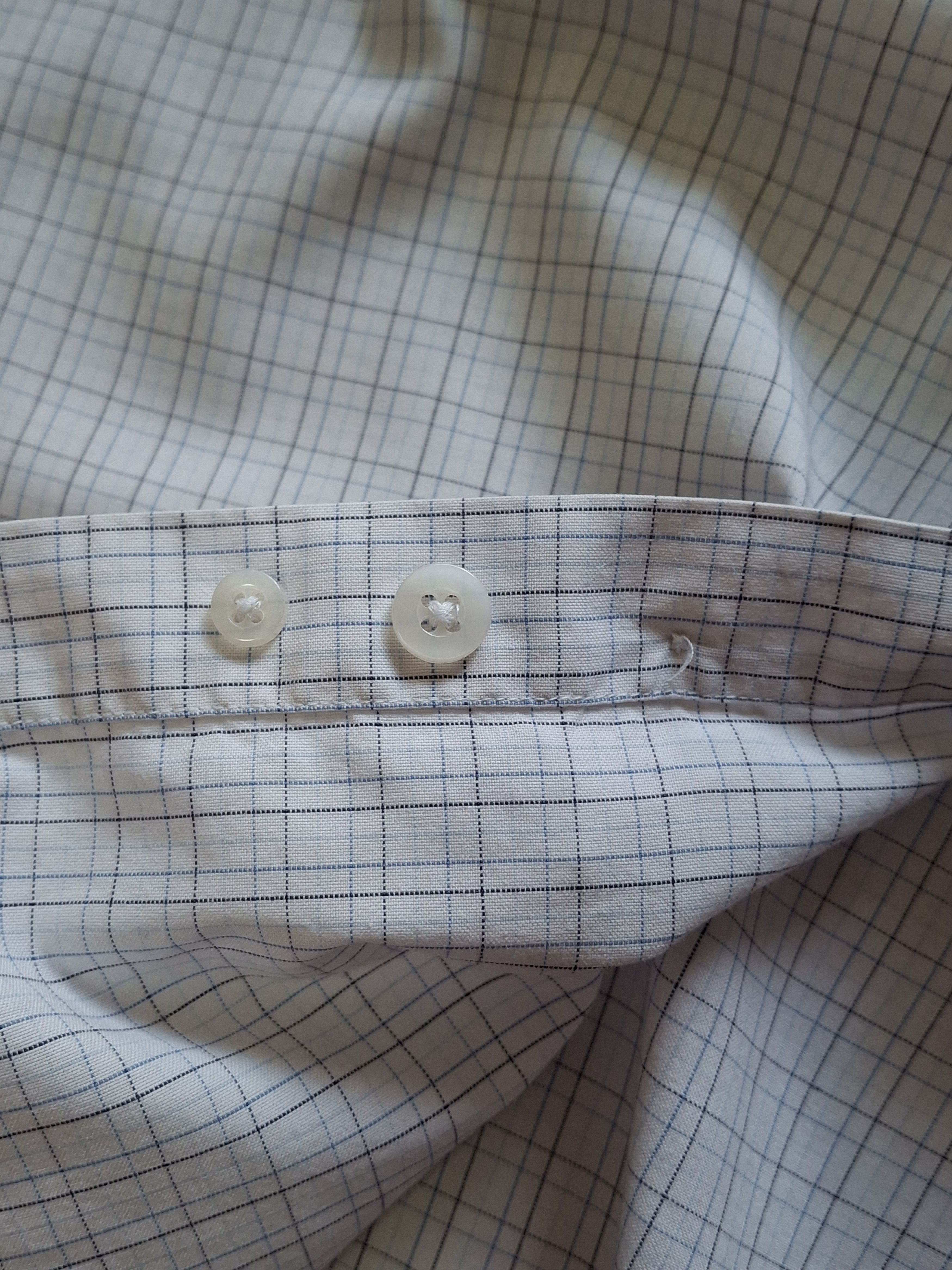 Vintage × Yves Saint Laurent Yves Saint Laurent YSL Vintage Button Up Shirt 90s Checked Size US M / EU 48-50 / 2 - 6 Thumbnail