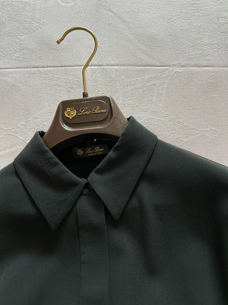 Loro Piana LORO PIANA The dress is made of a silk gauze lining and co Size XS / US 0-2 / IT 36-38 - 2 Thumbnail