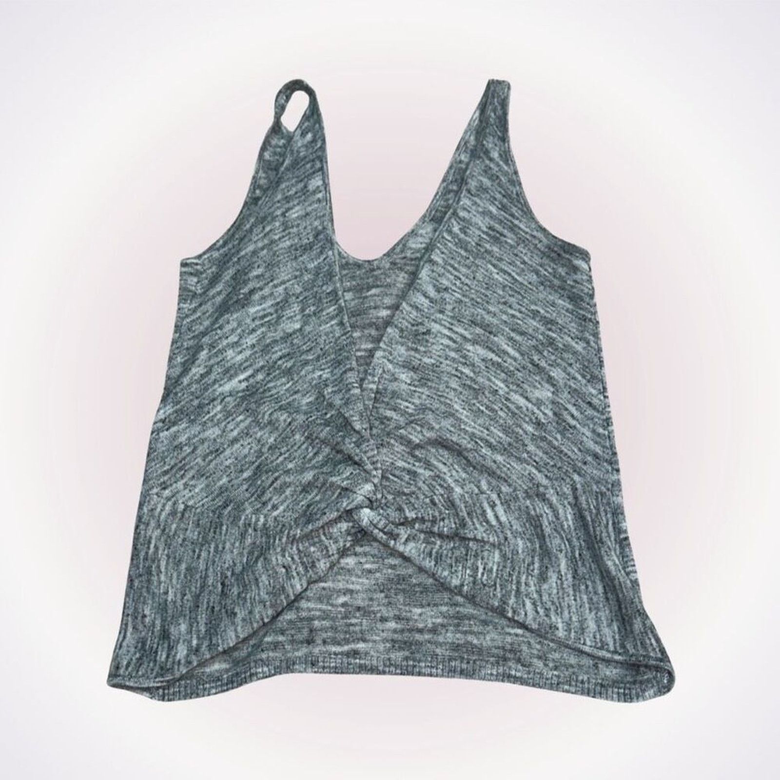 Lululemon Lululemon Knit Open Back Tank Top | Sz 4 (NO SIZE TAG) Size S / US 4 / IT 40 - 1 Thumbnail