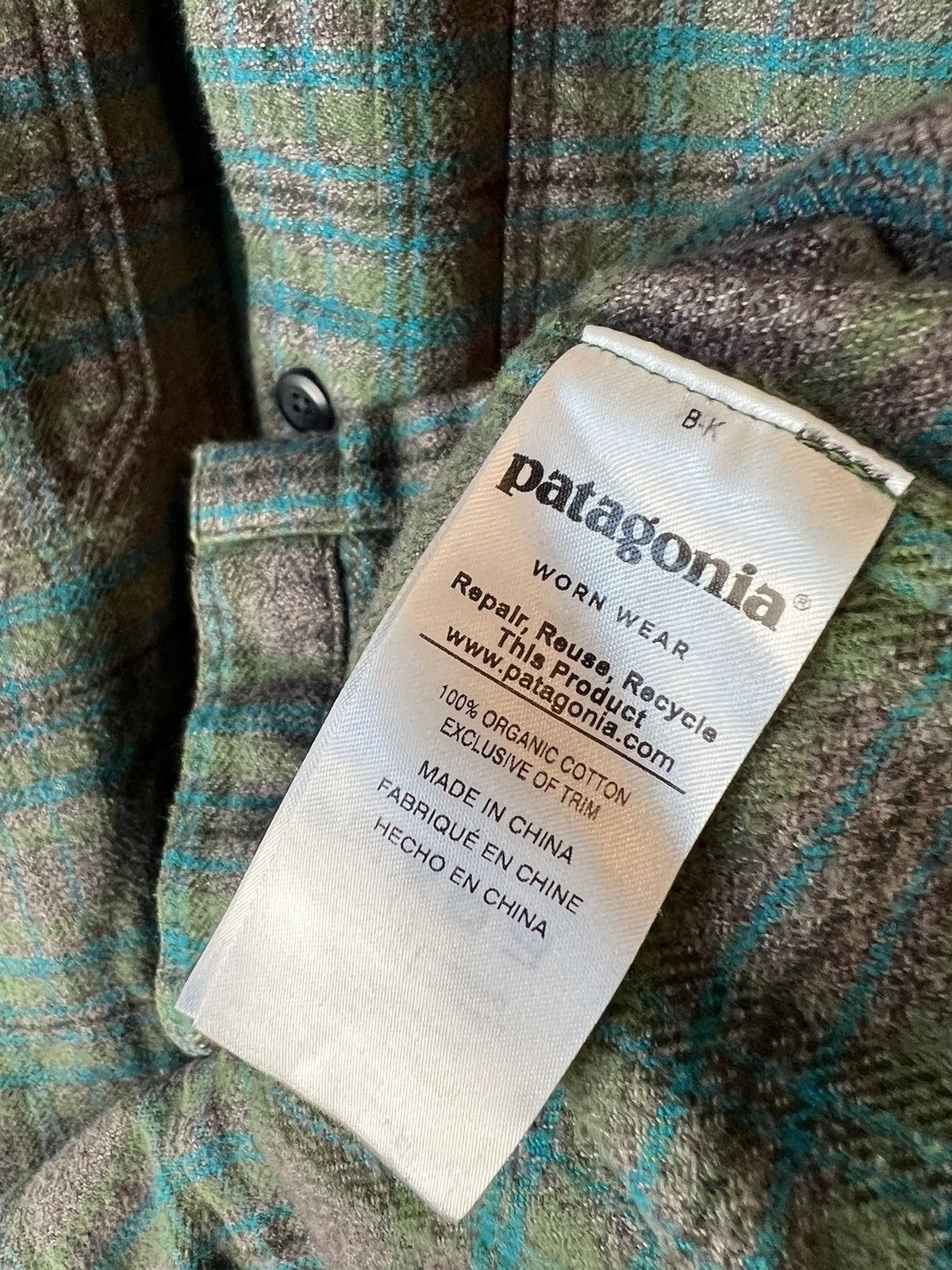 Patagonia Patagonia flannel button up shirt Size US S / EU 44-46 / 1 - 4 Thumbnail