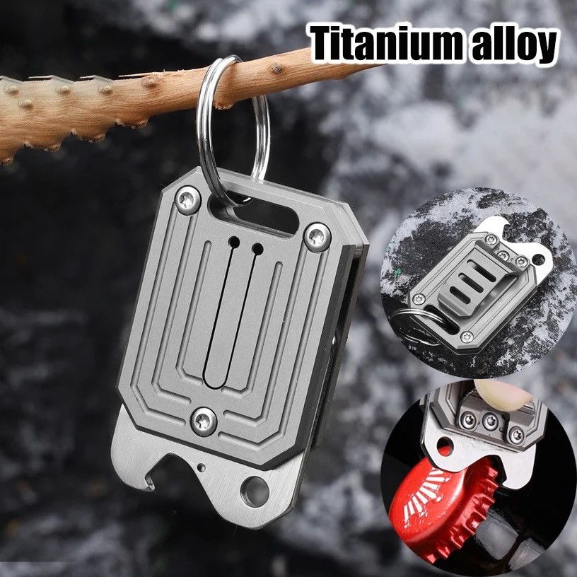 Other sharp Ppocket Knife Carry Key Chain Pendant Bottle Opener Size ONE SIZE - 2 Thumbnail