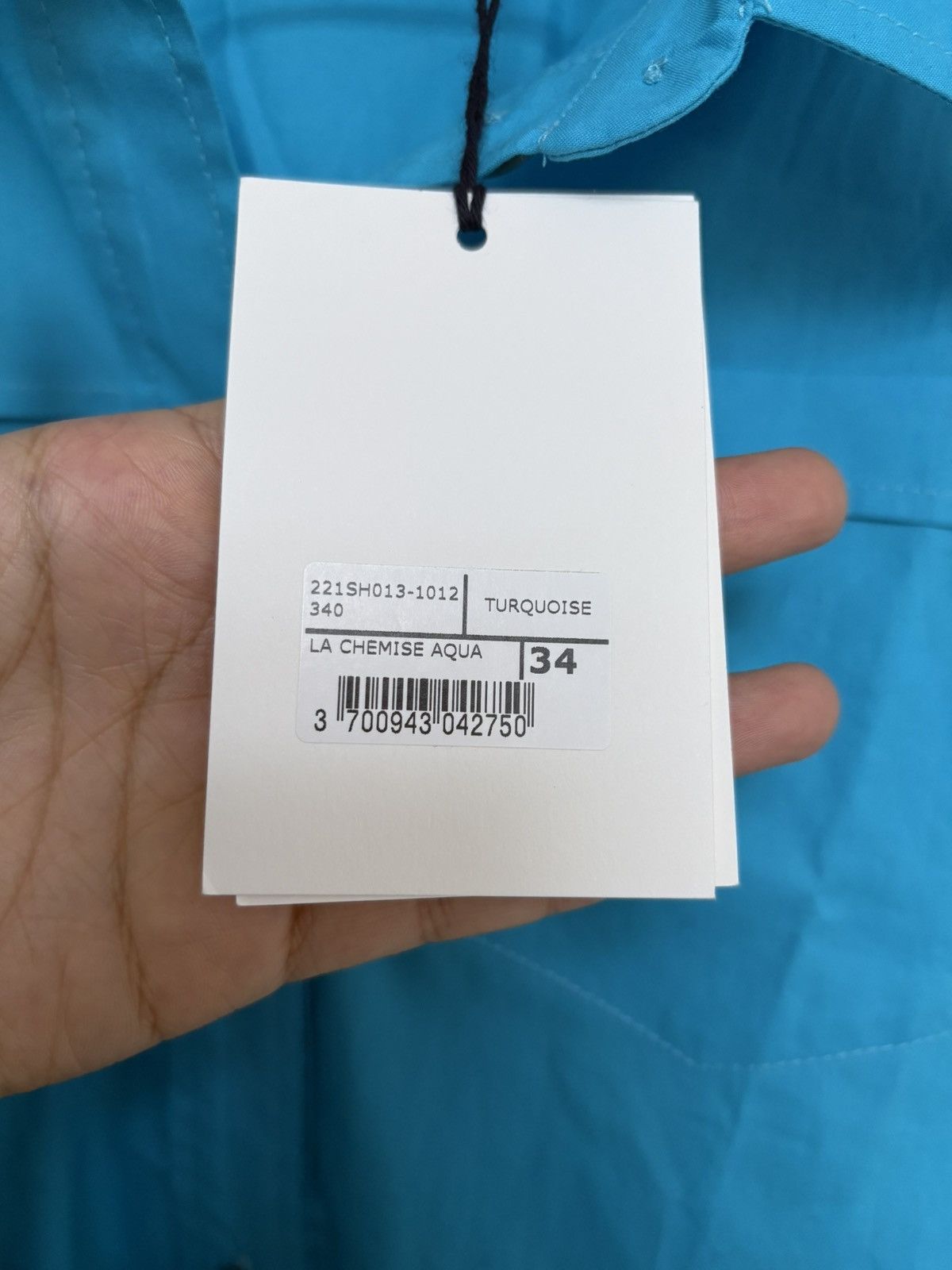 Jacquemus Jacquemus “Le Splash” cropped shirt Size XS / US 0-2 / IT 36-38 - 5 Thumbnail