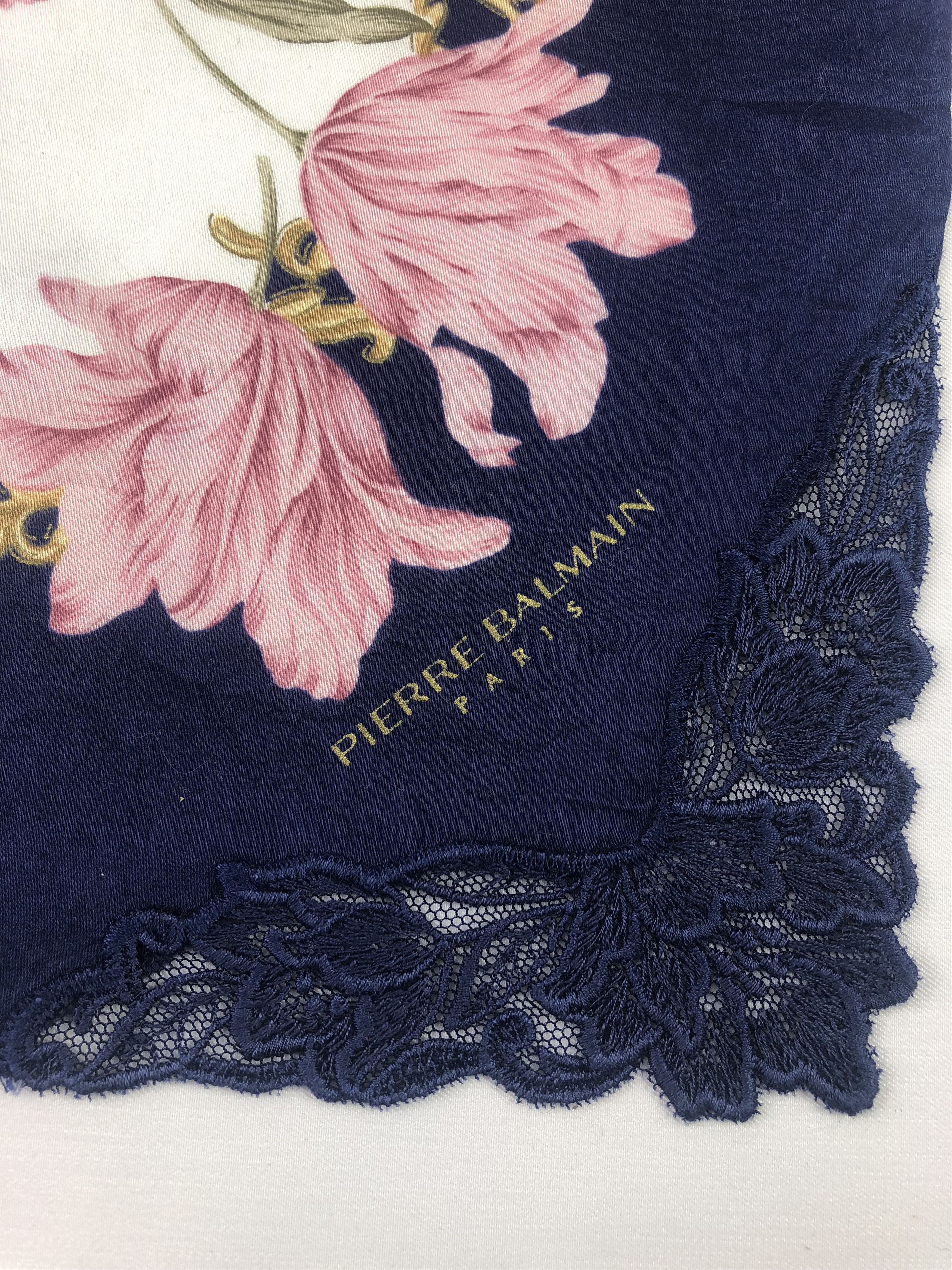 Pierre Balmain × Vintage Pierre Balmain Handkerchief / Bandana / Neckerchief Size ONE SIZE - 5 Thumbnail