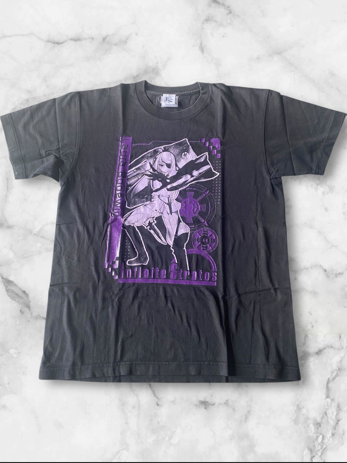 Anime Infinite Stratos Laura Bodewig Anime Tee Vintage Size US M / EU 48-50 / 2 - 1 Thumbnail