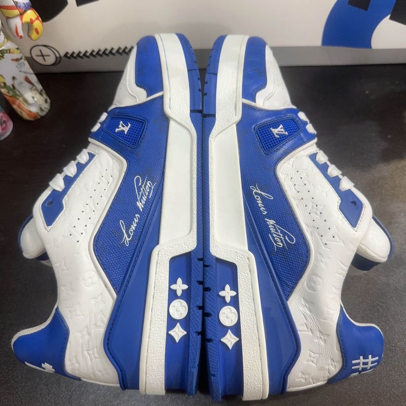 Louis Vuitton Louis Vuitton Trainer Low Top Fashion Sneakers -2508 Size US 8.5 / EU 41-42 - 6 Thumbnail
