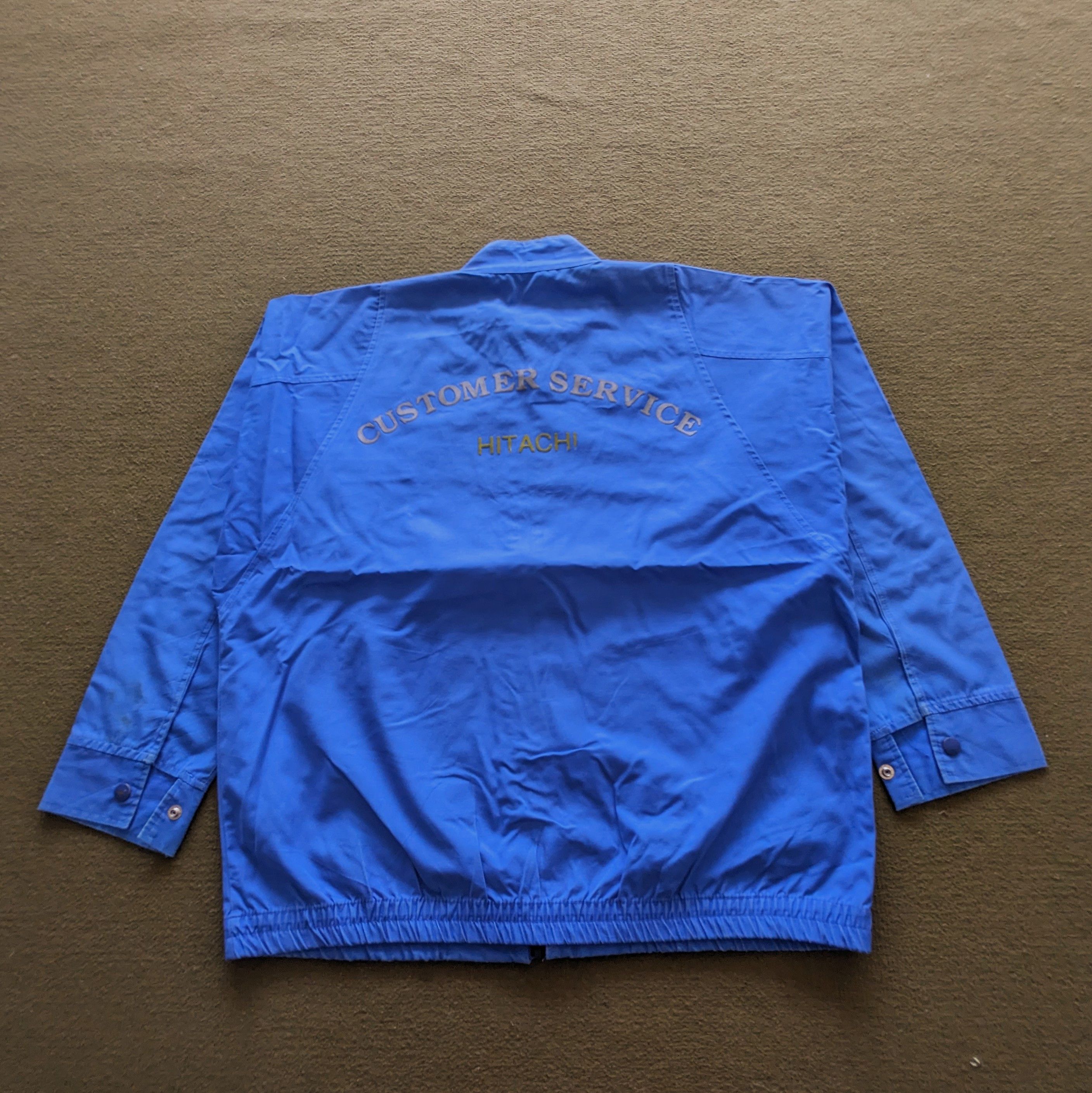 Vintage Vintage HITACHI Customer Service Japanese Workwear Jacket Size US L / EU 52-54 / 3 - 1 Thumbnail