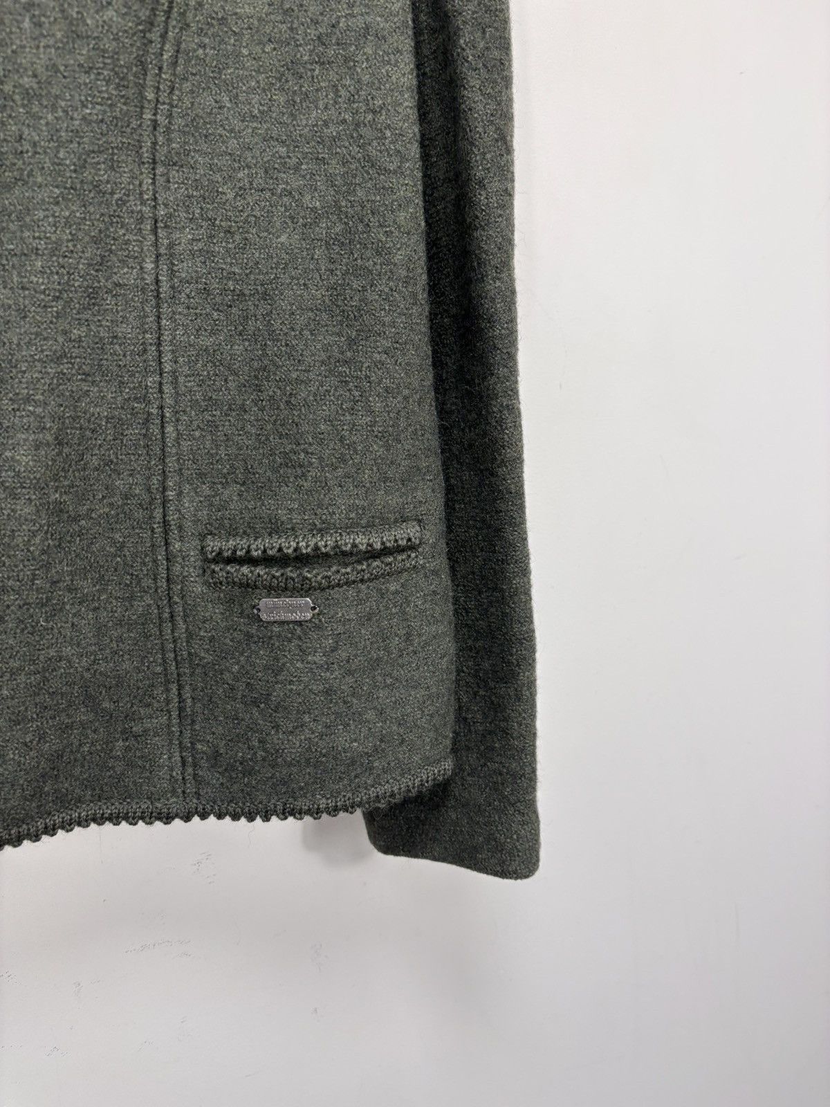 Vintage Vintage Munchner Strickmoden Bavarian Wool Cardigan Sweater Size L / US 10 / IT 46 - 5 Thumbnail