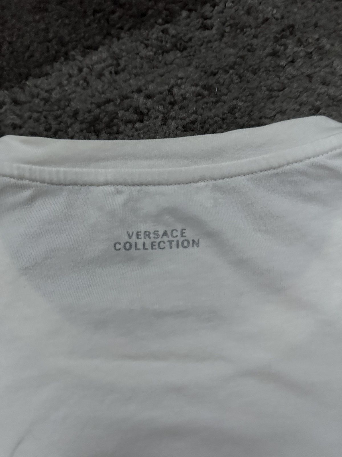 Versace Versace T shirt White/Silver Size US L / EU 52-54 / 3 - 4 Thumbnail