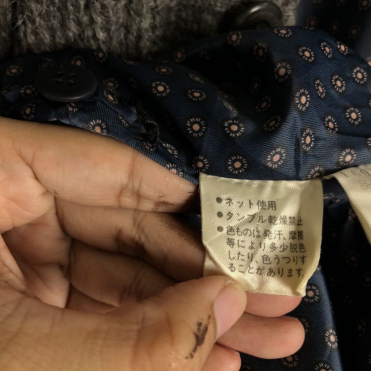 Issey Miyake VINTAGE HERRINGBONE WOOL BOMBER JACKET RAIKA ISSEY MIYAKE Size US L / EU 52-54 / 3 - 15 Thumbnail