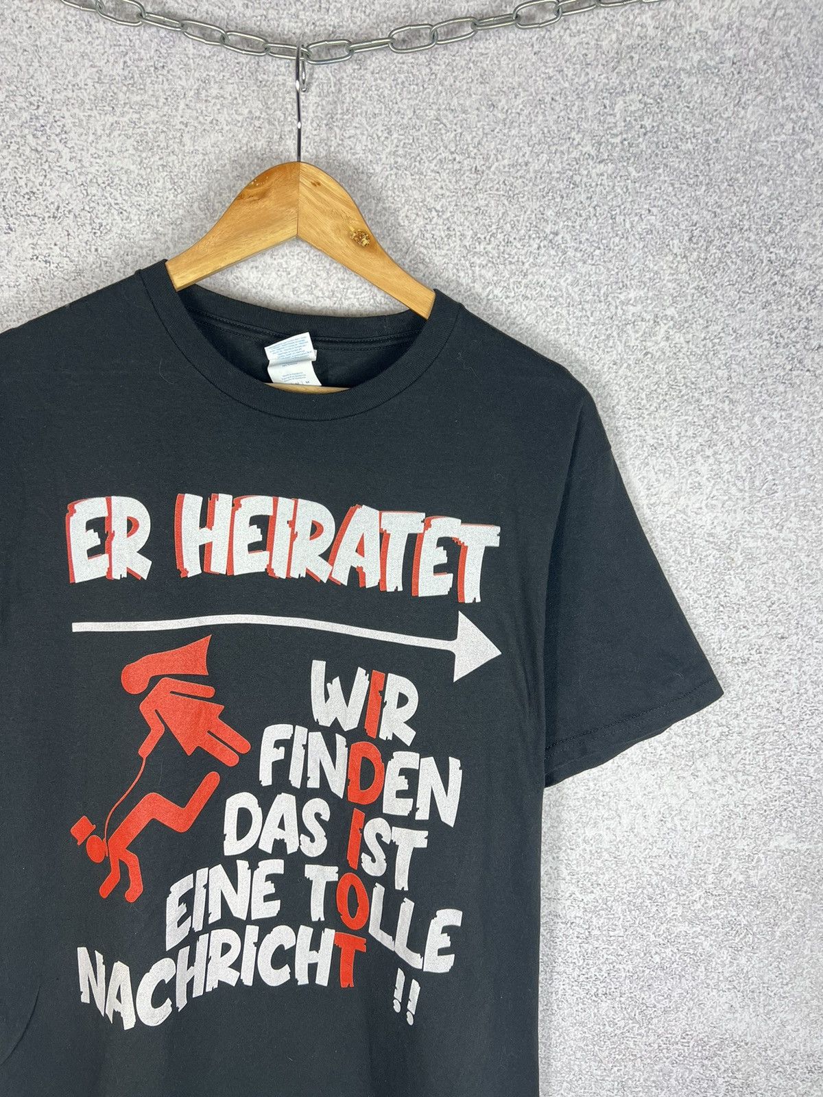 Other Vintage Y2K Humour IDIOT Tee Size US M / EU 48-50 / 2 - 2 Thumbnail