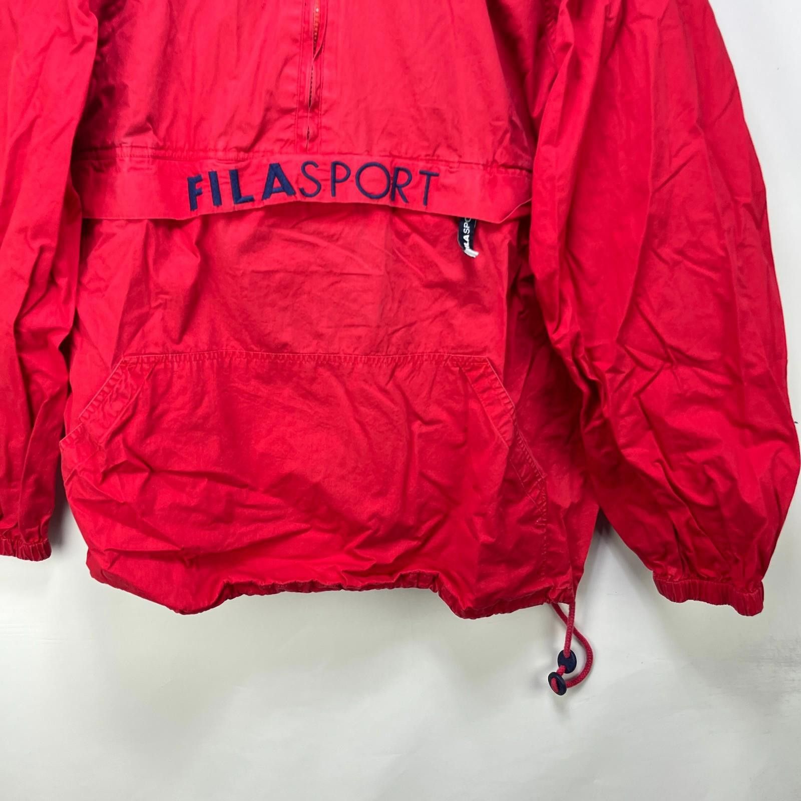 Tommy Hilfiger Vintage 90s Fila Sports Anorak Windbreaker Jacket Large Size US XL / EU 56 / 4 - 2 Thumbnail