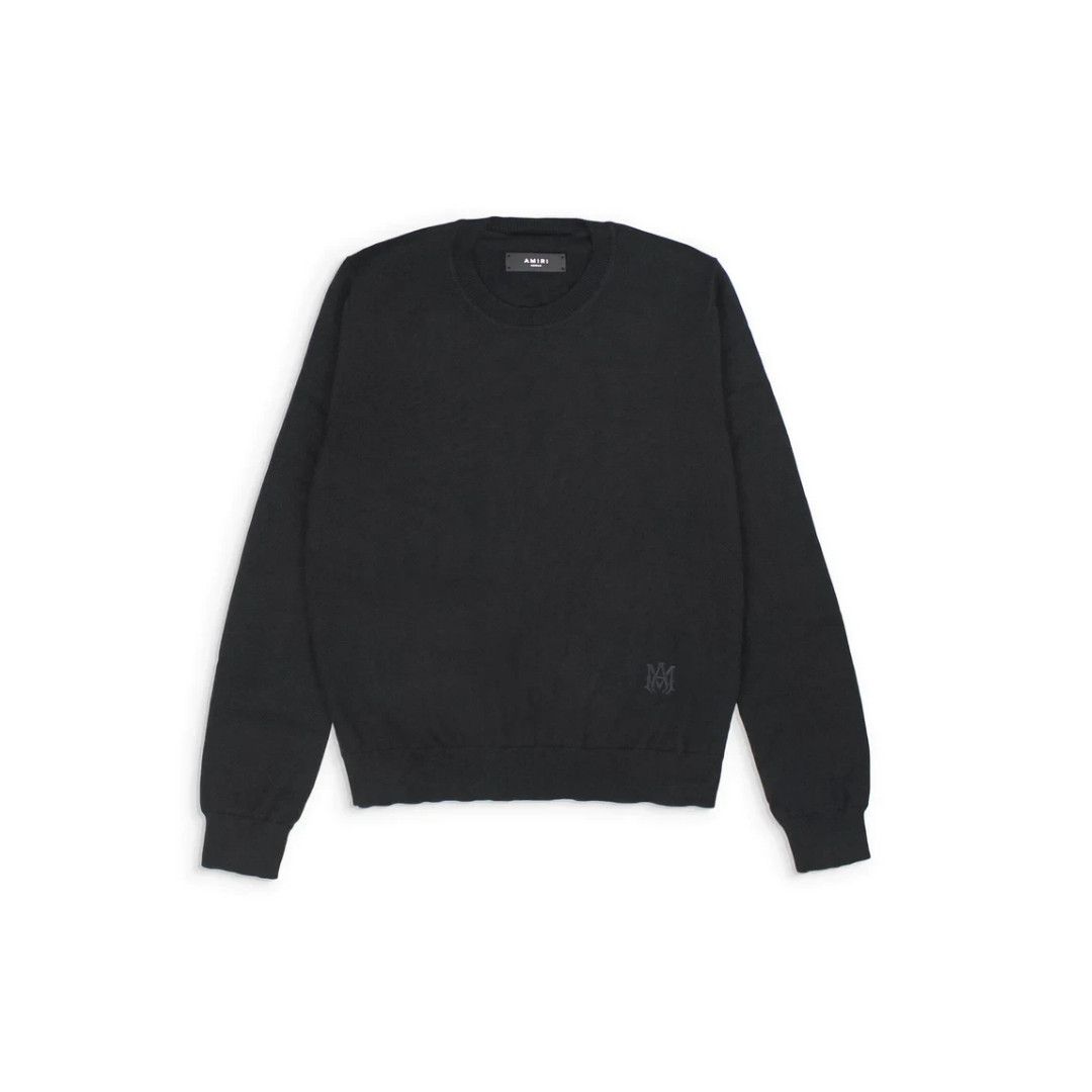 Amiri o1gr1nt1024 Crewneck Sweatshirt in Black Size US S / EU 44-46 / 1 - 1 Preview