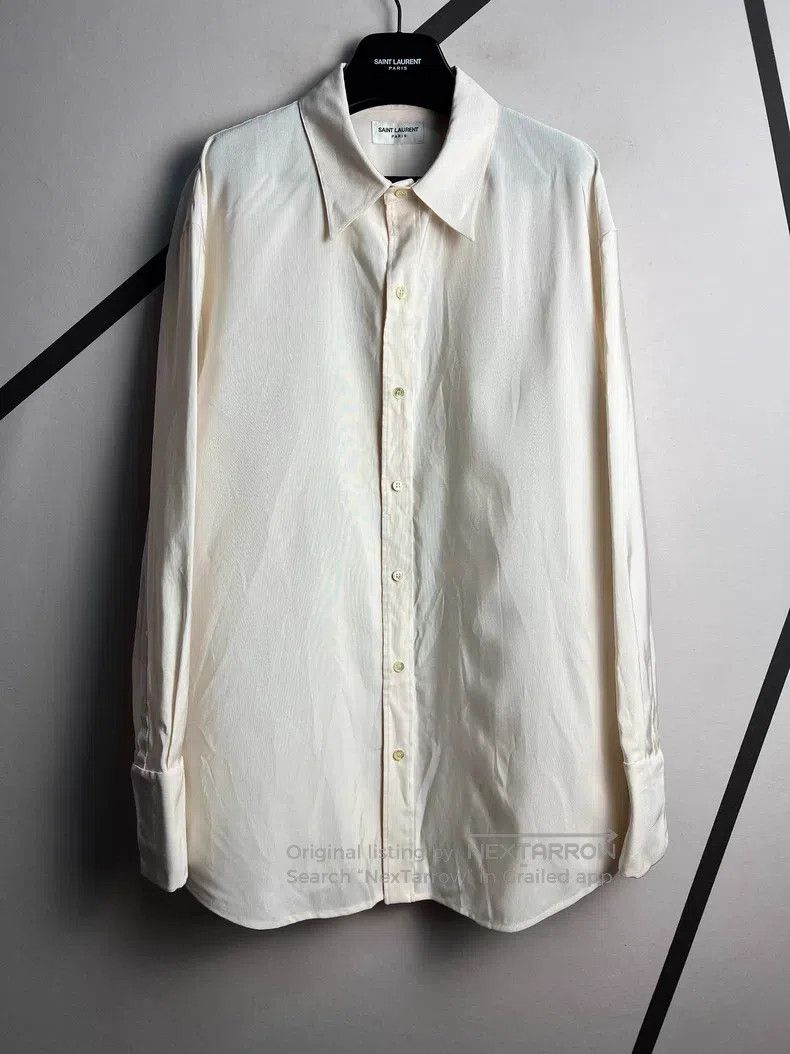 Saint Laurent Paris Saint Laurent Paris universal size Wool Blend Oversized Cha Size US S / EU 44-46 / 1 - 1 Thumbnail
