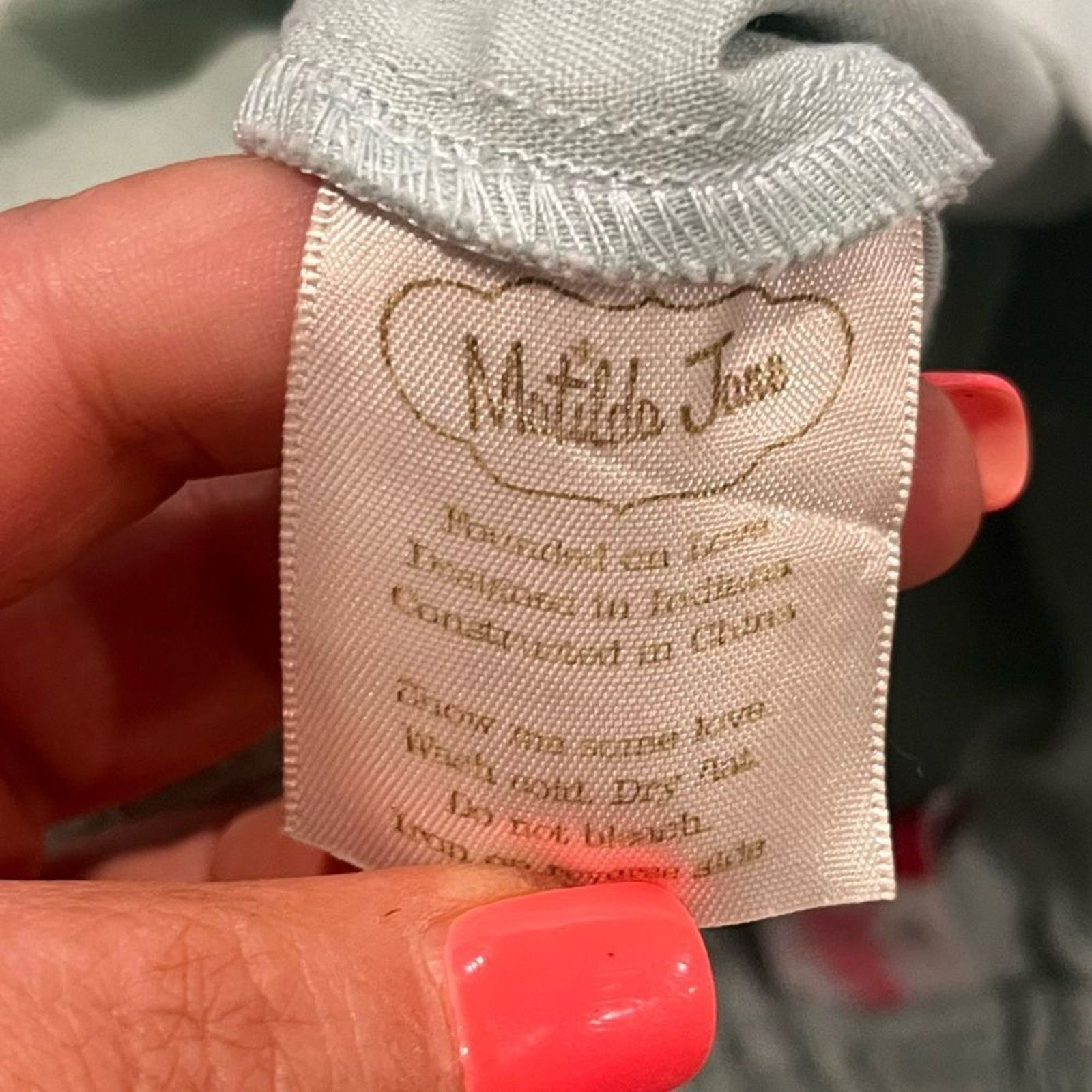 Vintage Matilda Jane Serendipity Sweet Tea Skirt A-Line Linen Size M Size 27" / US 4 / IT 40 - 4 Thumbnail