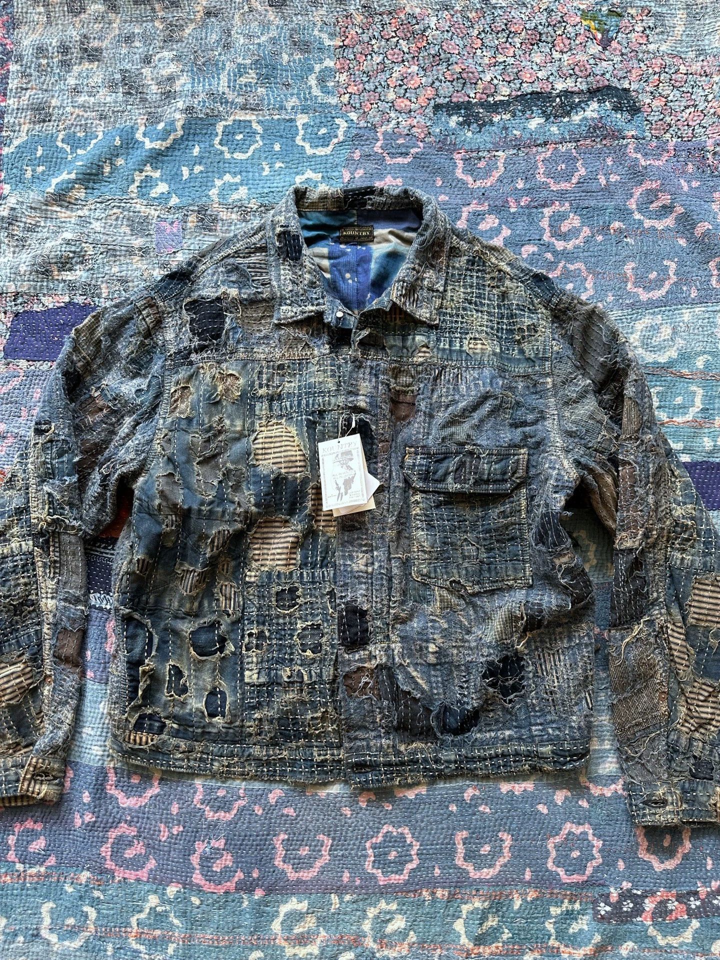 Kapital kapital boro patchwork jacket 5 (US) Size US XXL / EU 58 / 5 - 1 Thumbnail
