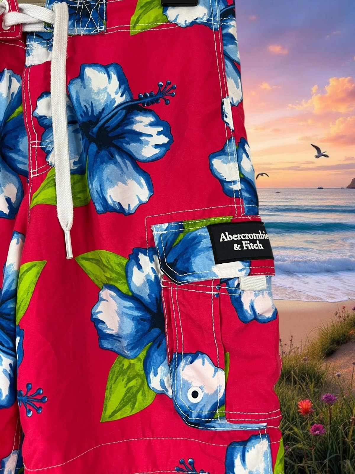 Abercrombie & Fitch Abercrombie & Fitch Bermuda shirts size L Size US 34 / EU 50 - 2 Thumbnail