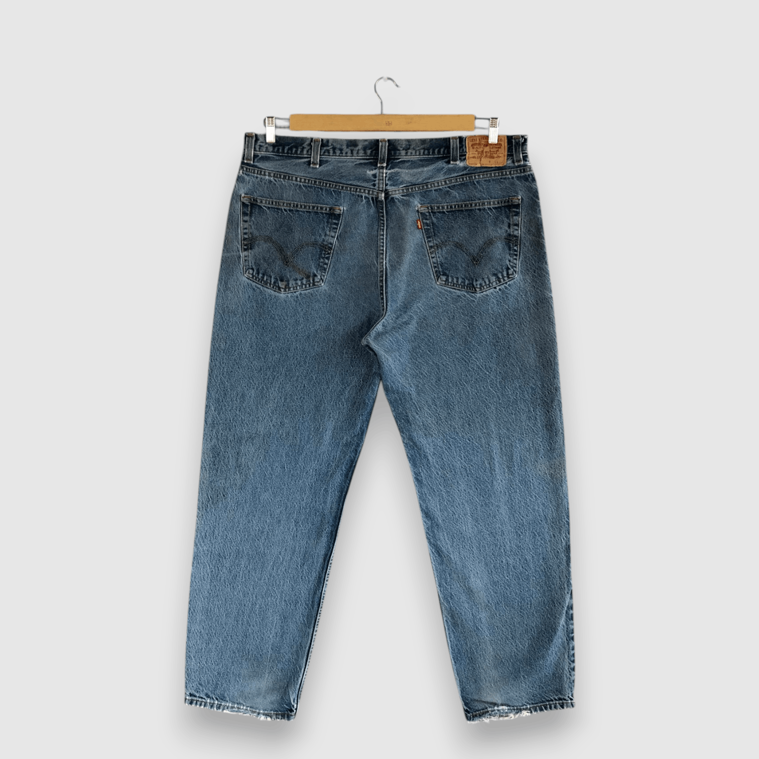 Levi's Vintage Levis Stone Wash Jeans Levi's Baggy Faded Denim Size US 42 / EU 58 - 2 Thumbnail