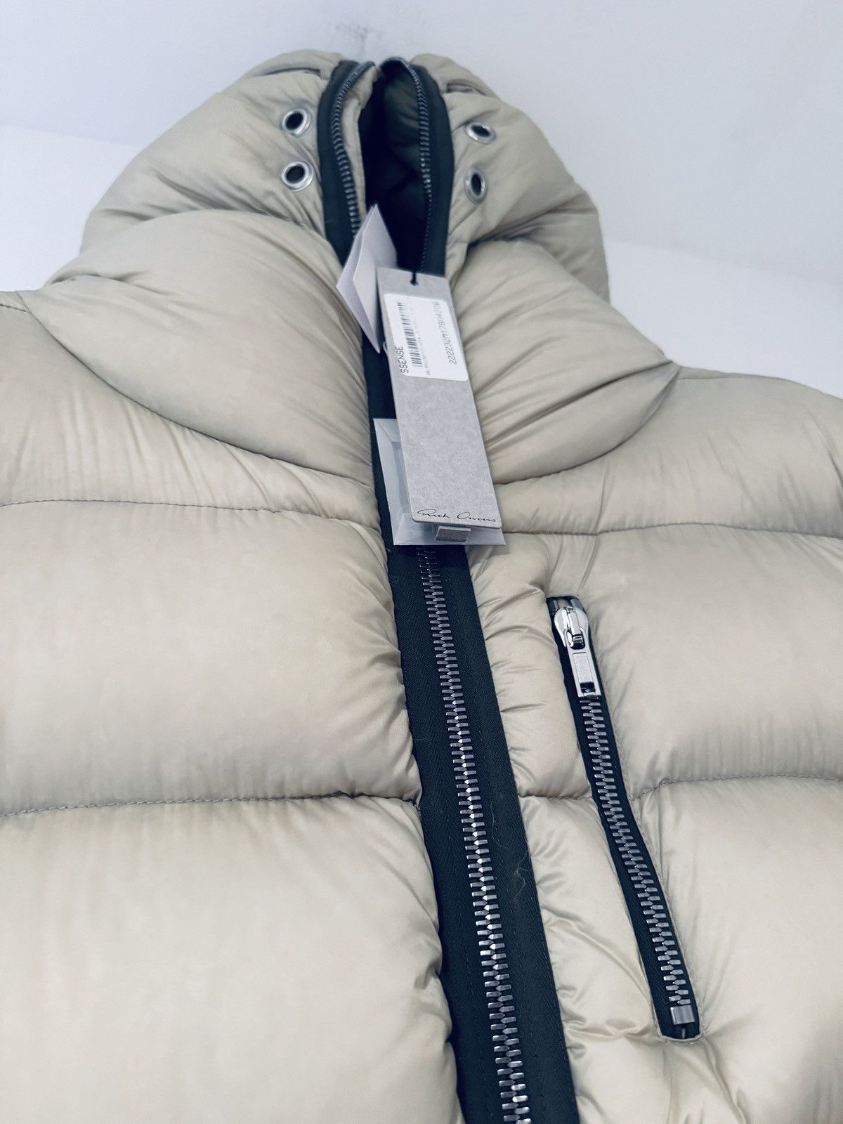 Rick Owens GIMP JACKET PEARL Size US XXL / EU 58 / 5 - 7 Thumbnail