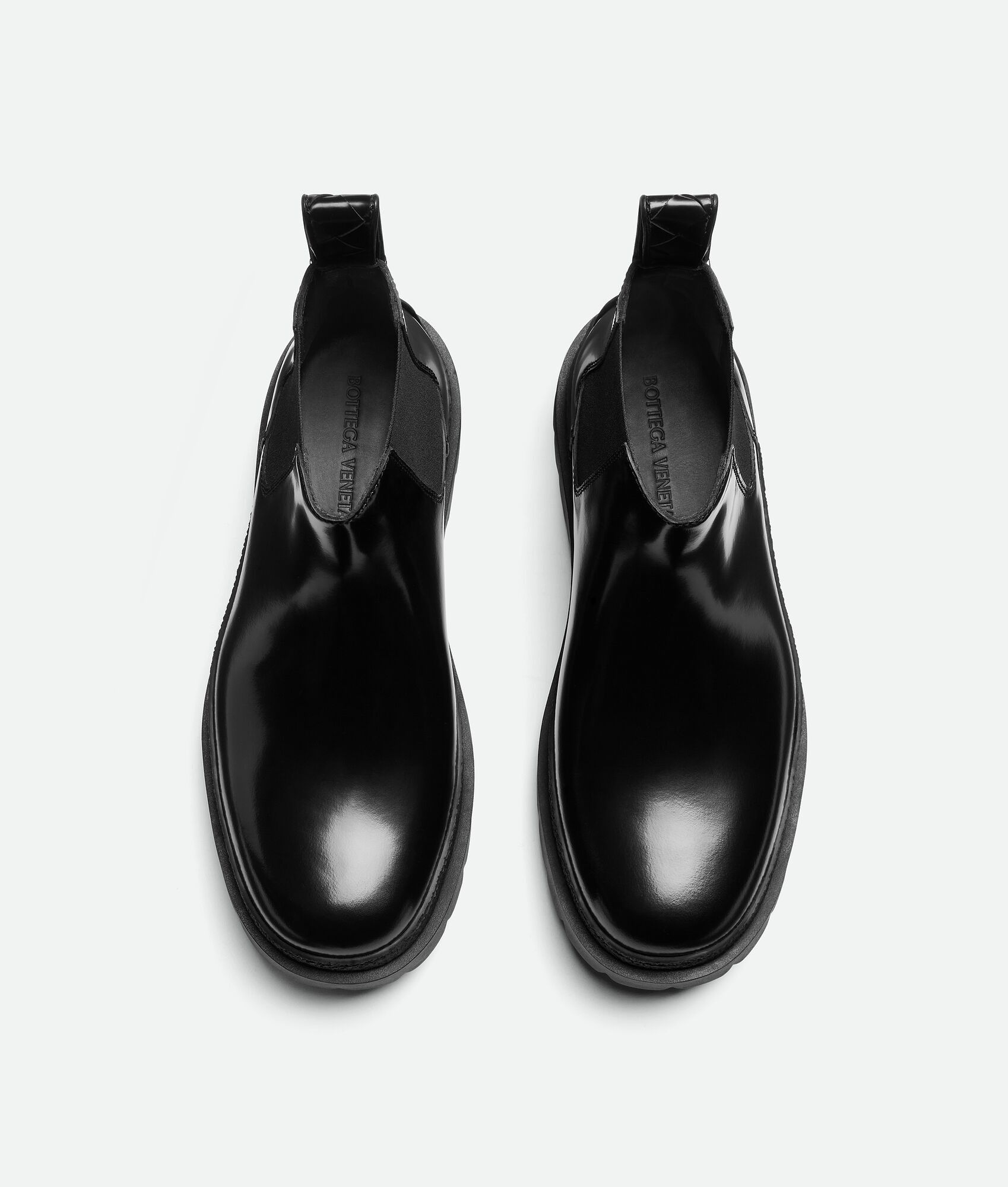 Bottega Veneta o1s1rm1025 Highway Chelsea Ankle Boots in Black Size US 8 / EU 41 - 4 Thumbnail