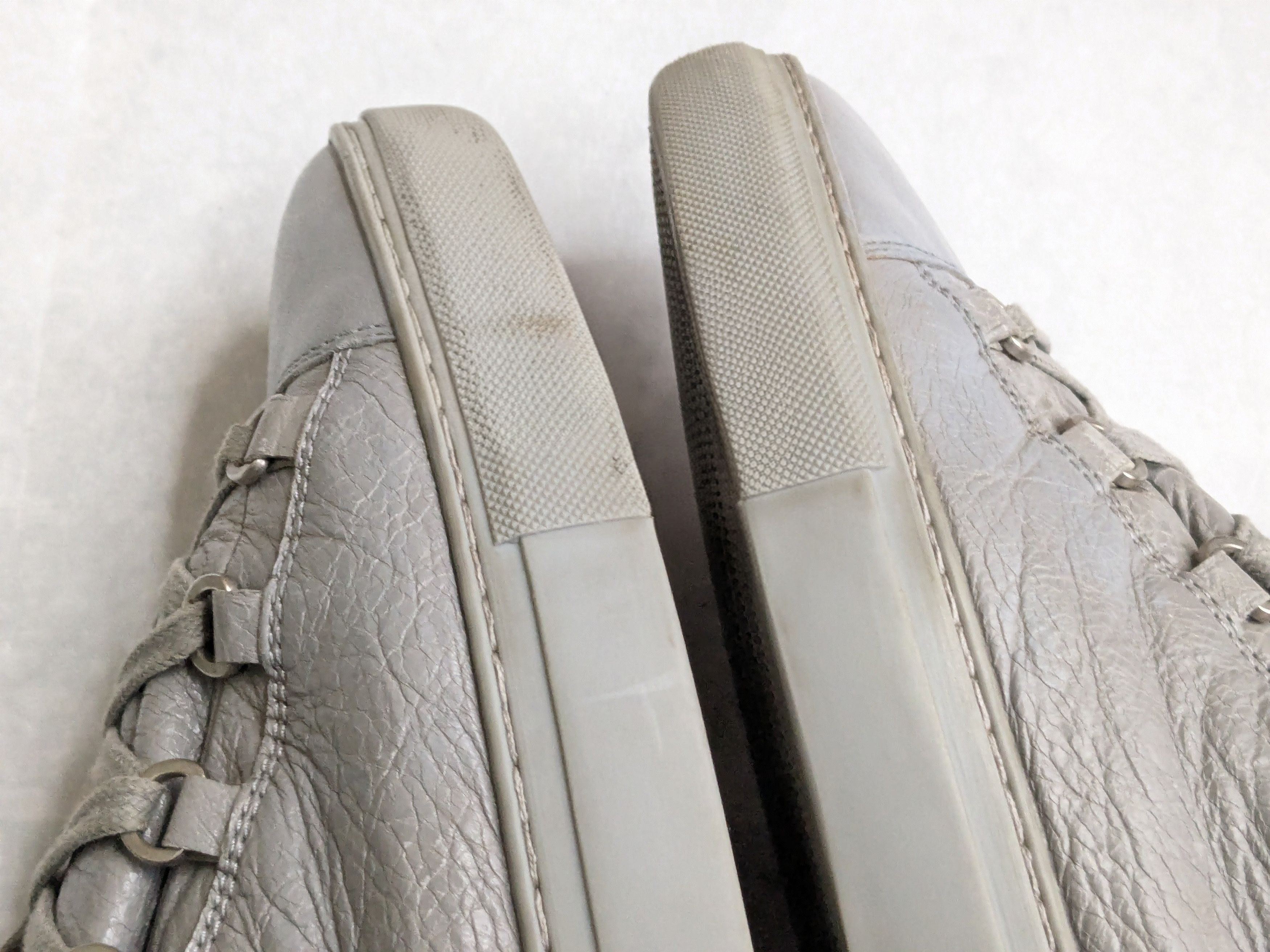 Balenciaga Balenciaga Arena Gray 11 High Tops Leather Size US 13 / EU 46 - 6 Thumbnail