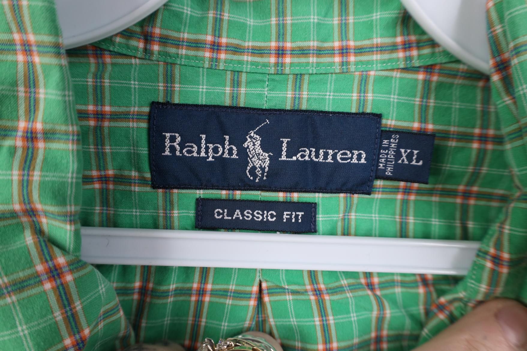 Polo Ralph Lauren Vintage 90s Ralph Lauren Collared Button Down Shirt Plaid Size US XL / EU 56 / 4 - 7 Thumbnail