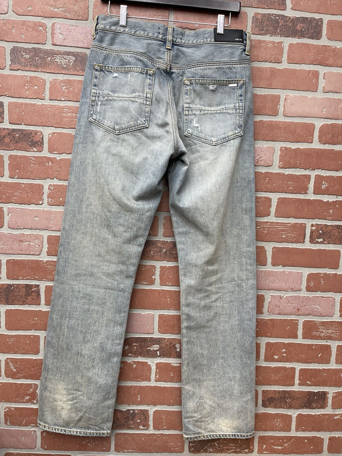 Amiri Size 30 - Amiri Jeans Washed Indigo Straight “New Season” Size US 30 / EU 46 - 6 Thumbnail