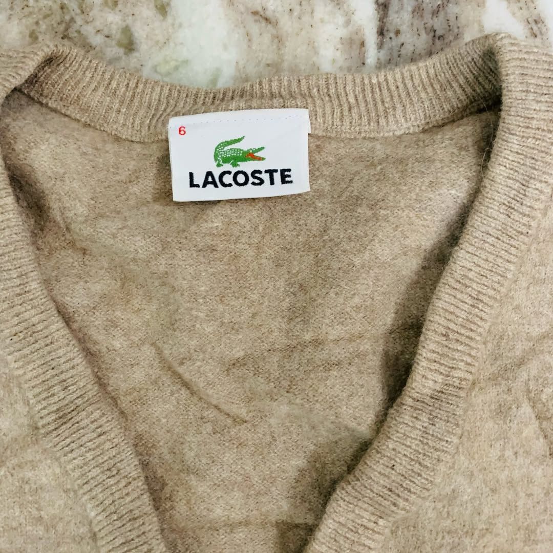 Lacoste Biege Lacoste Sweater Size US S / EU 44-46 / 1 - 4 Thumbnail