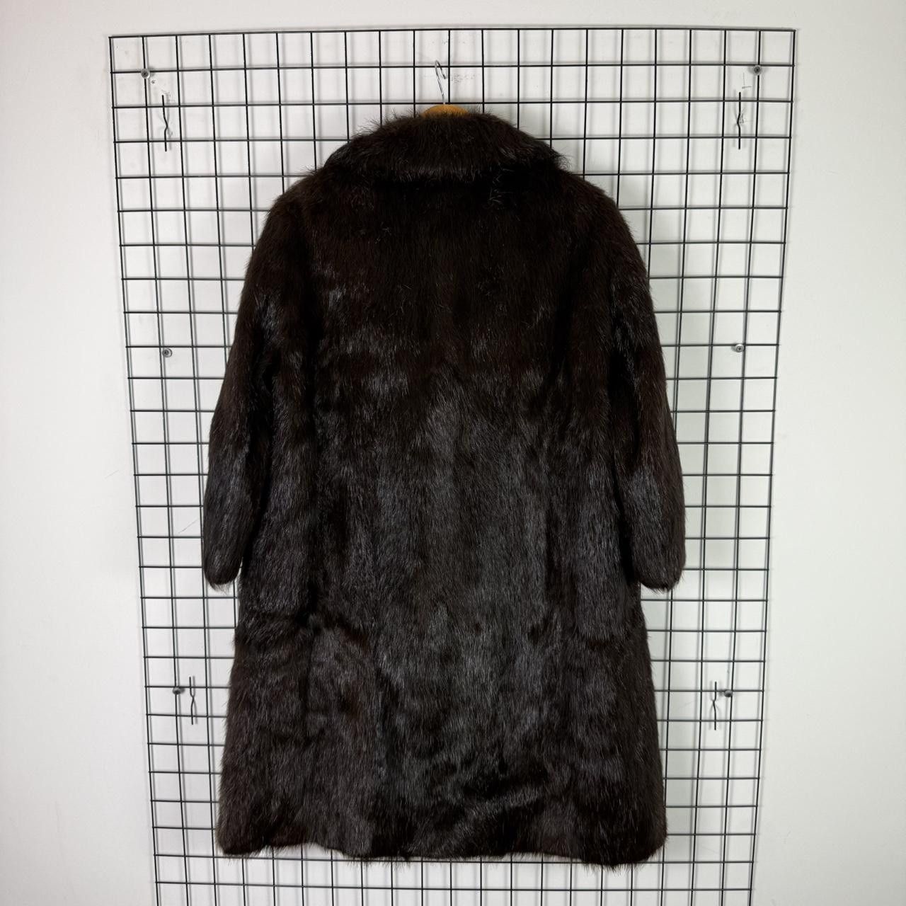 Vintage Mink Real Fur Jacket Womans Brown Size L / US 10 / IT 46 - 2 Thumbnail