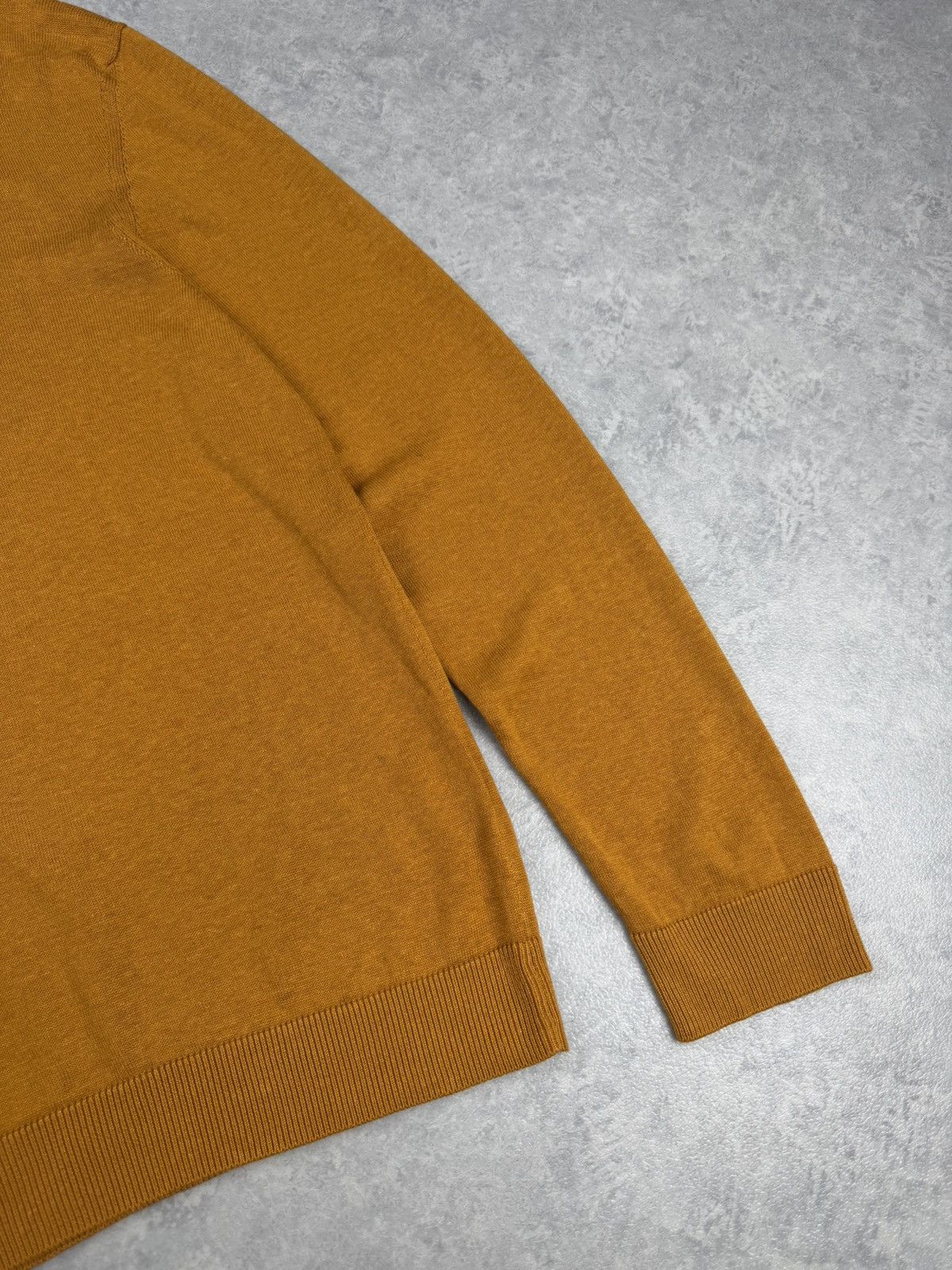 Daniele Fiesoli Daniele Fiesoli Crew Neck Sweater L Silk Linen Blend Mustard Size US L / EU 52-54 / 3 - 2 Thumbnail