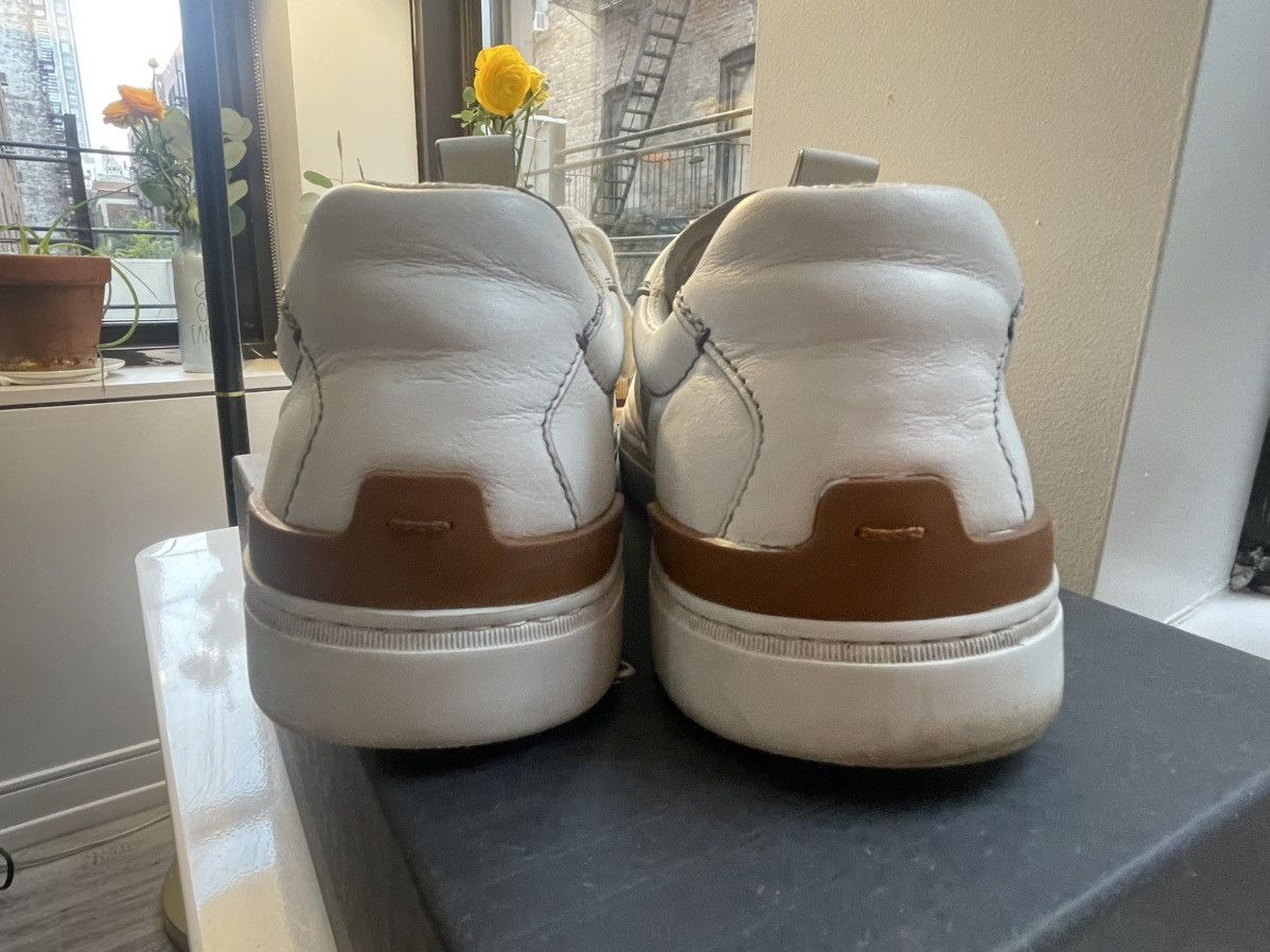 Ermenegildo Zegna Ferrara Zegna White low-top Size US 10.5 / EU 43-44 - 7 Thumbnail