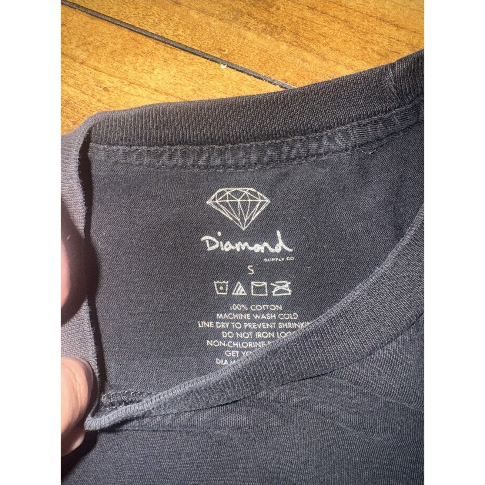 Band Tees Diamond Supply Co. Jimmy Hendrix T-Shirt Black Small 17x24 Size US S / EU 44-46 / 1 - 4 Thumbnail