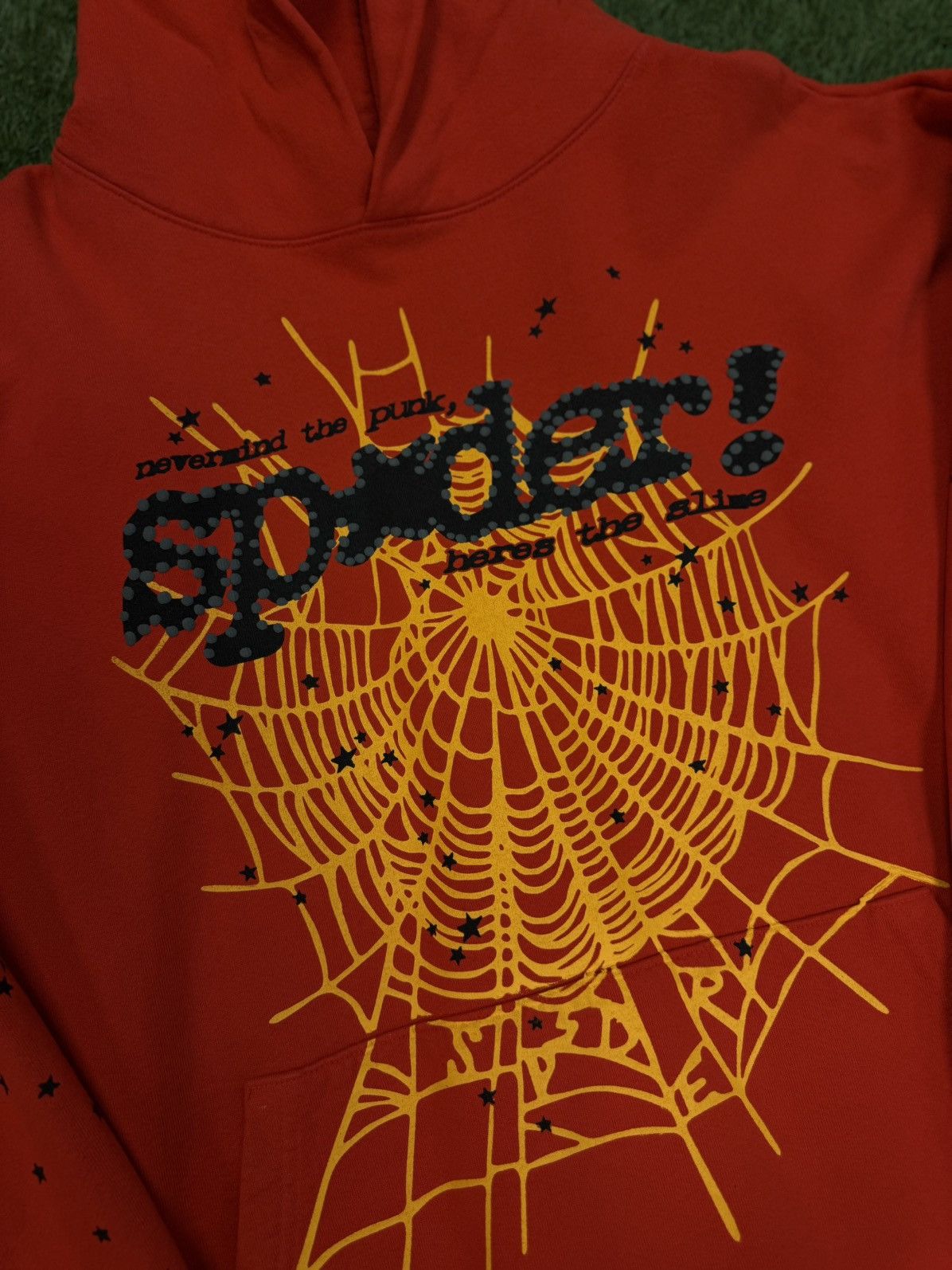 Sp5der Sp5der Worldwide Hoodie Red Web Size XXL (NEW) Size US XXL / EU 58 / 5 - 4 Thumbnail