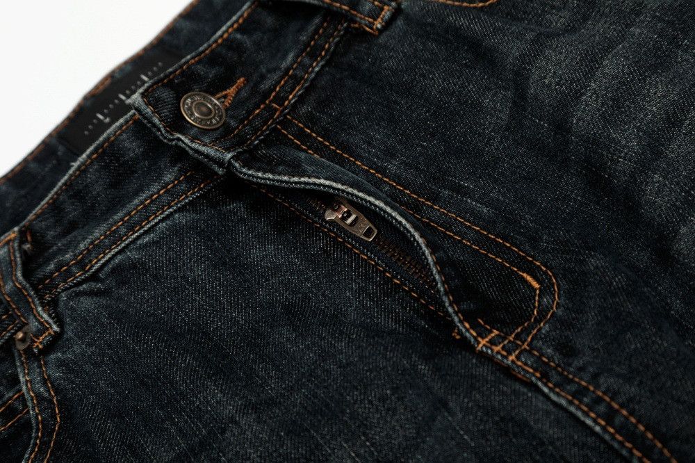 Japanese Brand × Jean Hippie street men's cargo distressed washed flared jeans Size US 32 / EU 48 - 4 Thumbnail