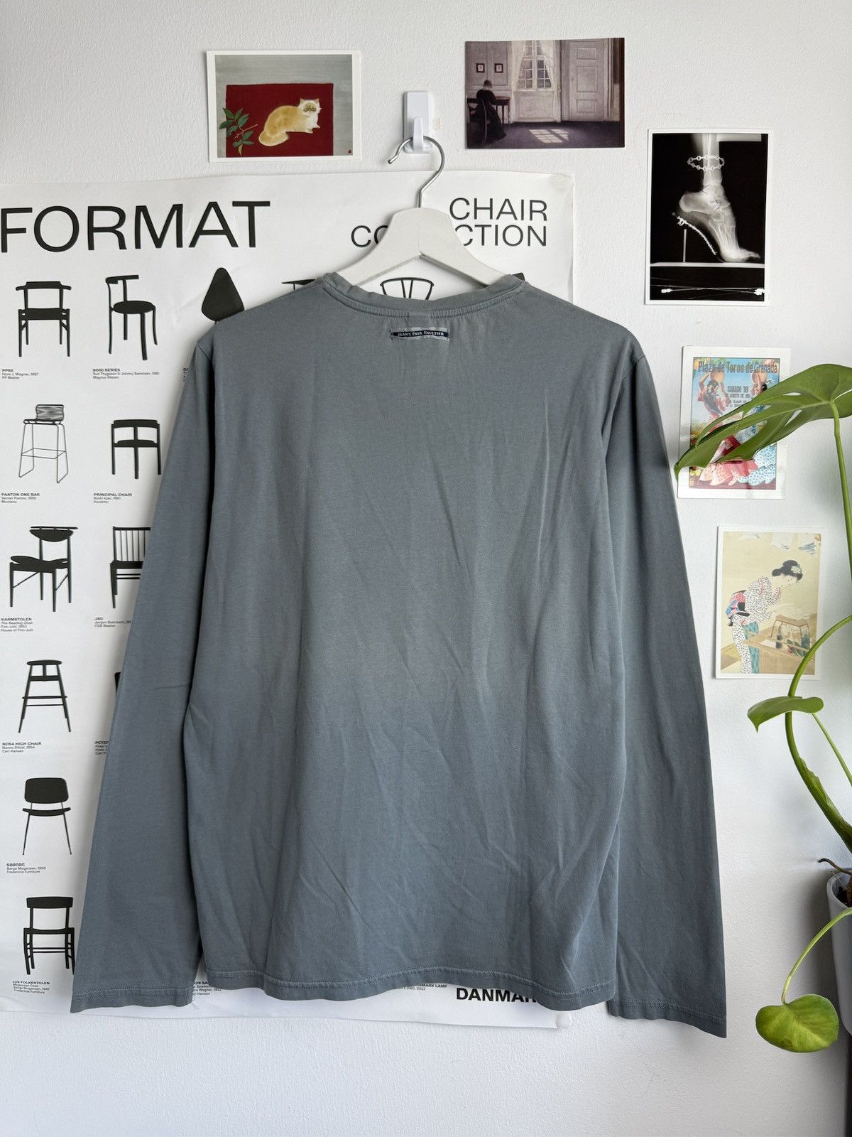 Designer × Jean Paul Gaultier × Vintage Jean Paul Gaultier JPG big logo longsleeve t-shirt L designer Size US L / EU 52-54 / 3 - 2 Thumbnail