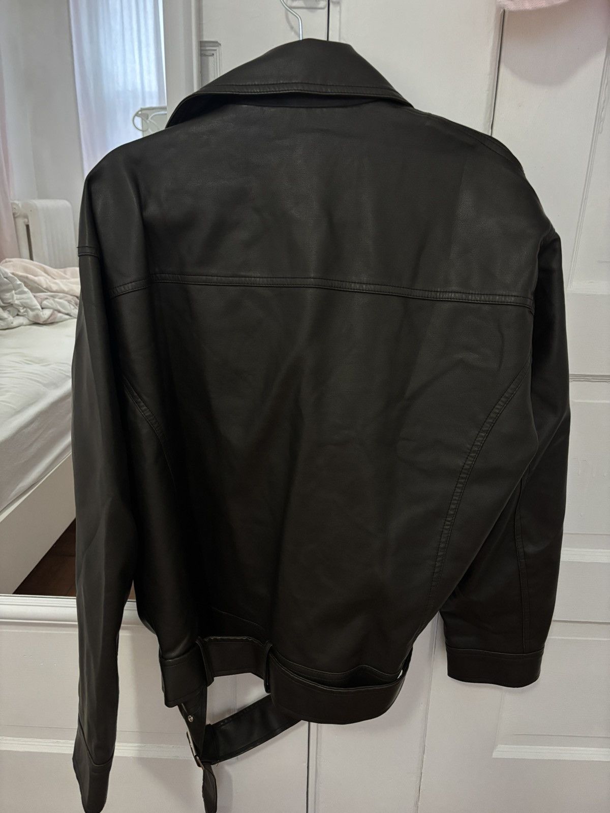 PRINCESS POLLY Princess Polly Leather Jacket Size L / US 10 / IT 46 - 7 Thumbnail