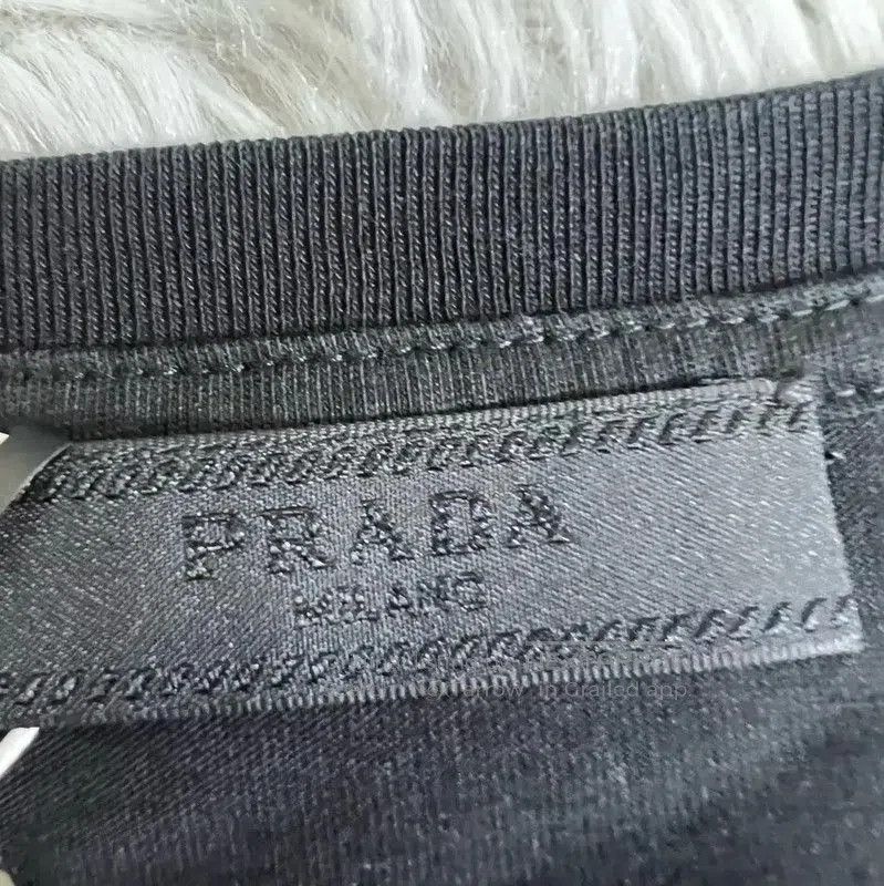 Prada Prada Black Cotton Men's T-Shirt. Size US XXL / EU 58 / 5 - 3 Thumbnail