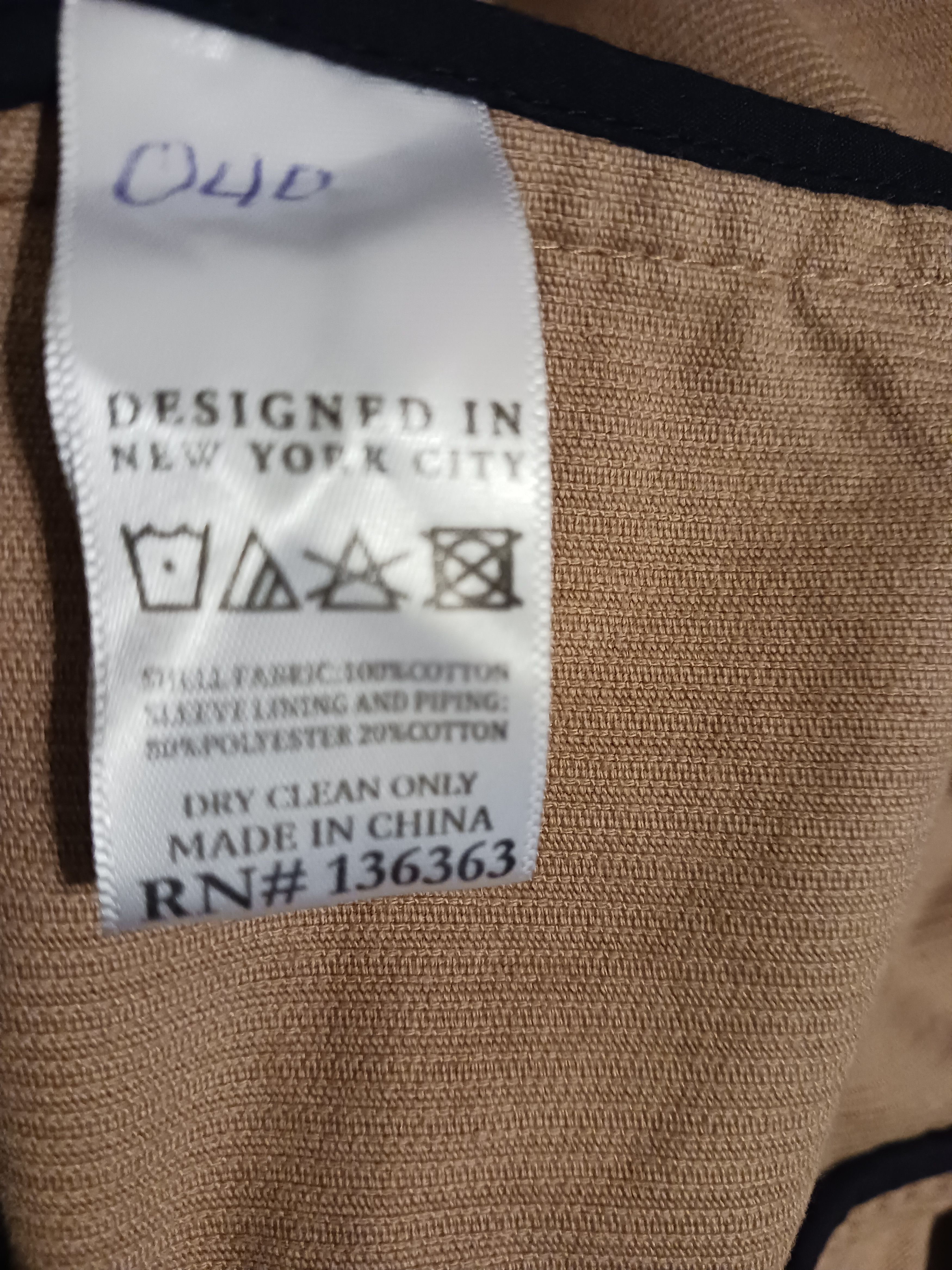 JackThreads NWOT 100% Cotton 2 Button Corduroy Blazer Size 42R - 4 Thumbnail