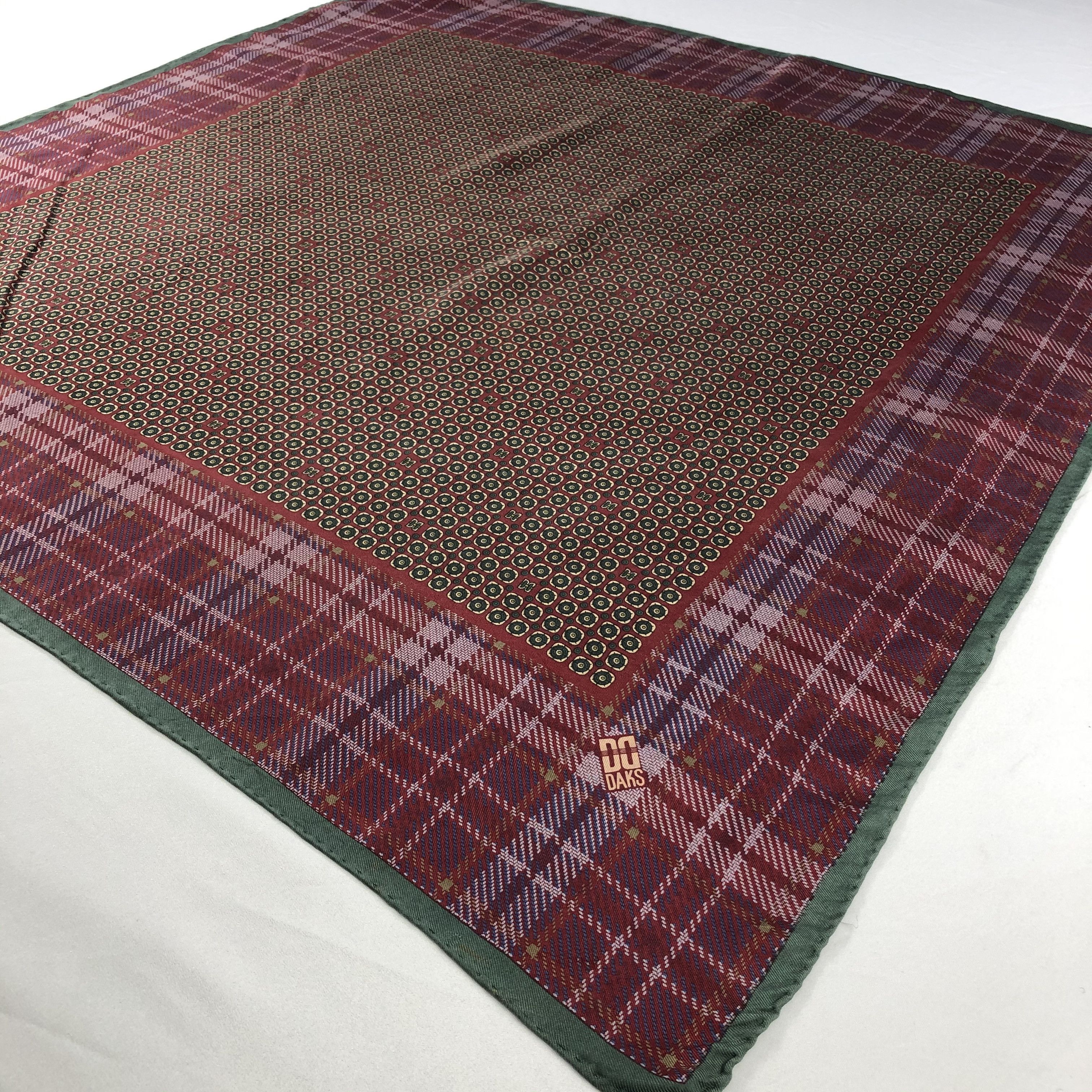 DAKS Vintage Daks London Silk Scarf Size ONE SIZE - 3 Thumbnail
