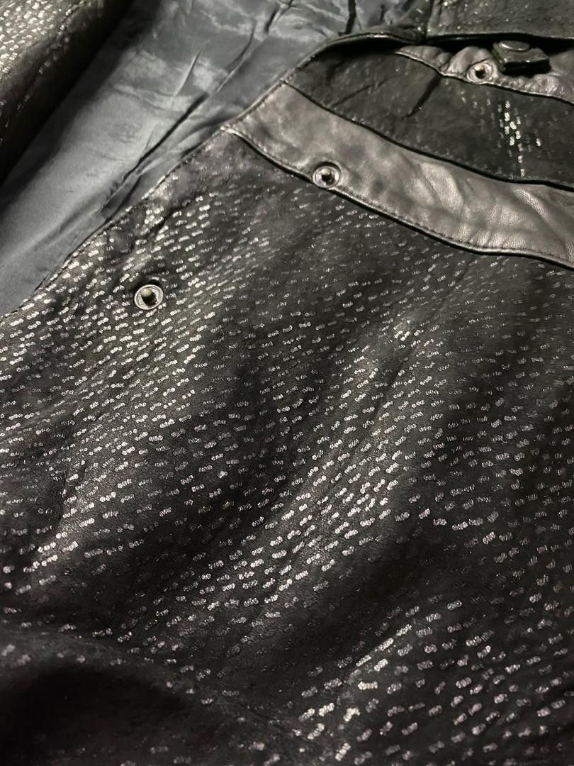 Genuine Leather × Vintage Rare Unbrand Double collar Leather Jacket Size US S / EU 44-46 / 1 - 5 Thumbnail