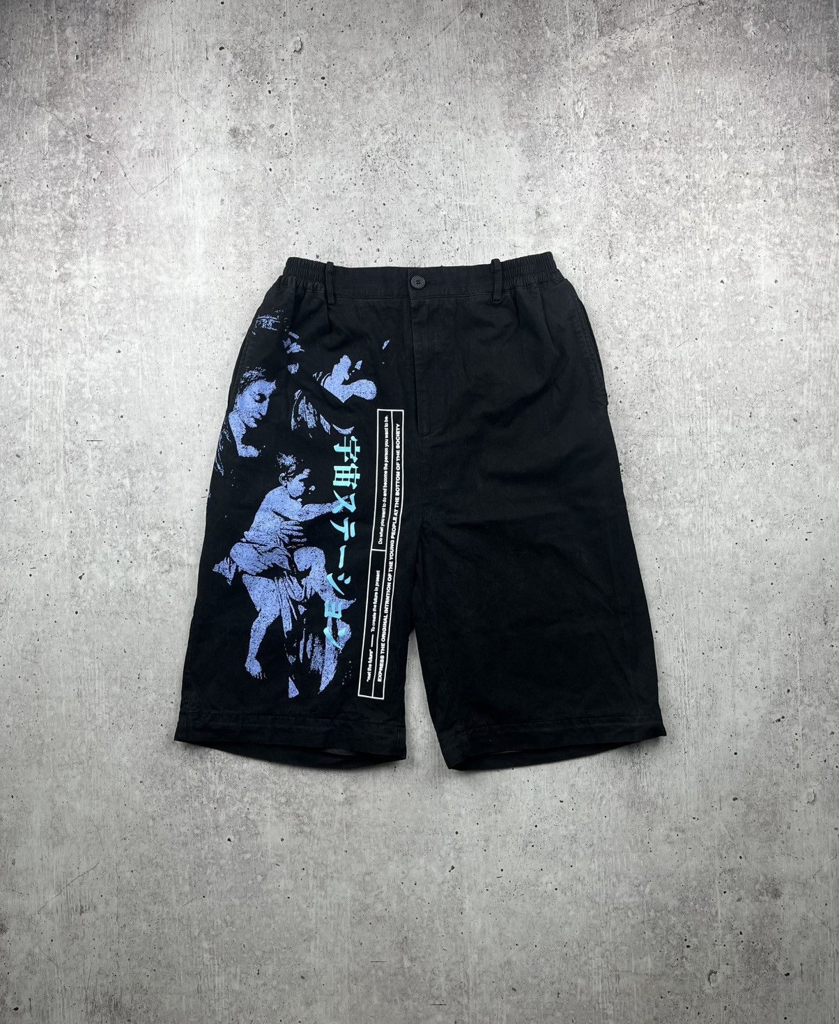 Harsh and Cruel Harsh And Cruel Shorts Japanese Style Y2K Size US 32 / EU 48 - 1 Thumbnail