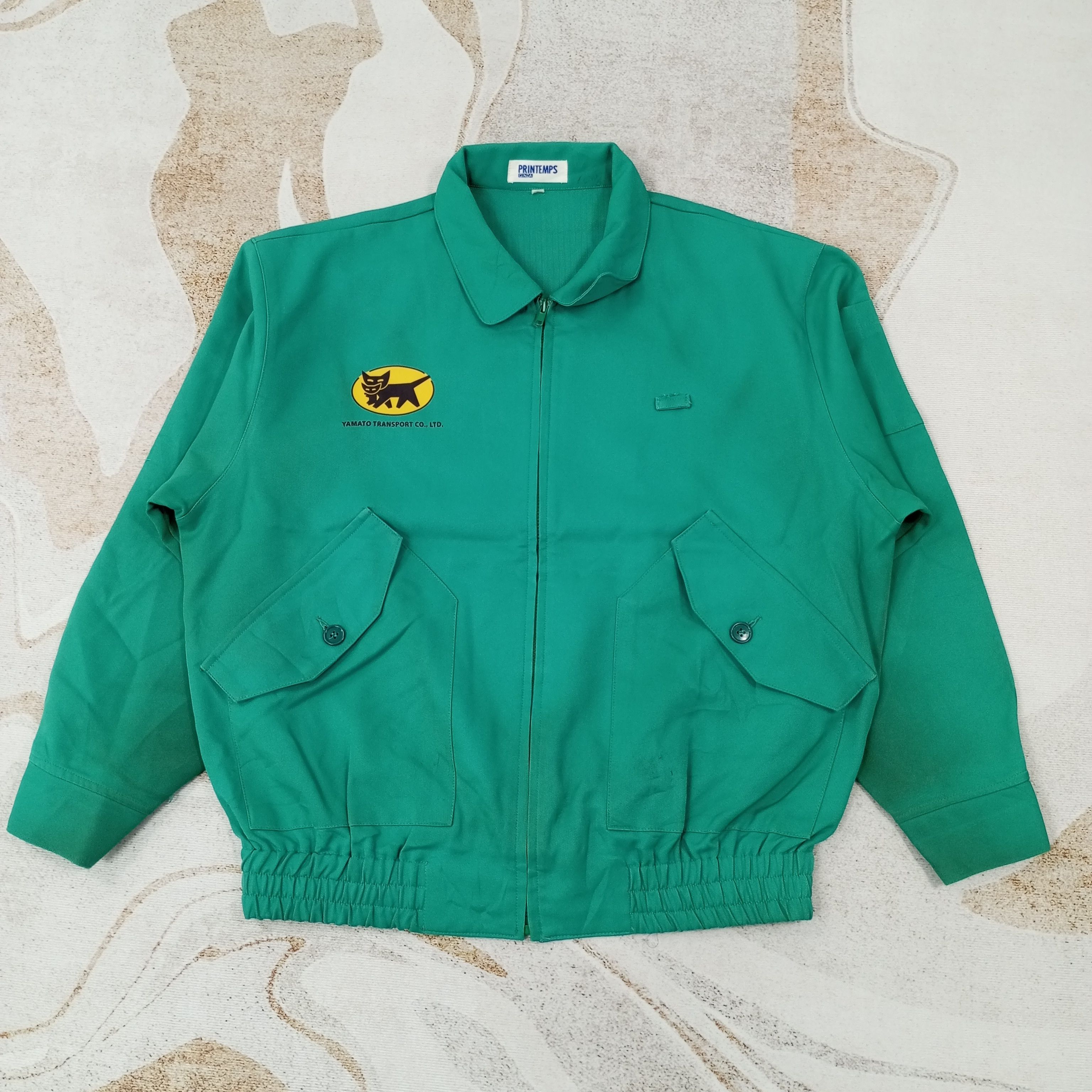 Vintage Yamato Transport Japanese Workwear Custom Jacket c231n20 Size US L / EU 52-54 / 3 - 3 Thumbnail
