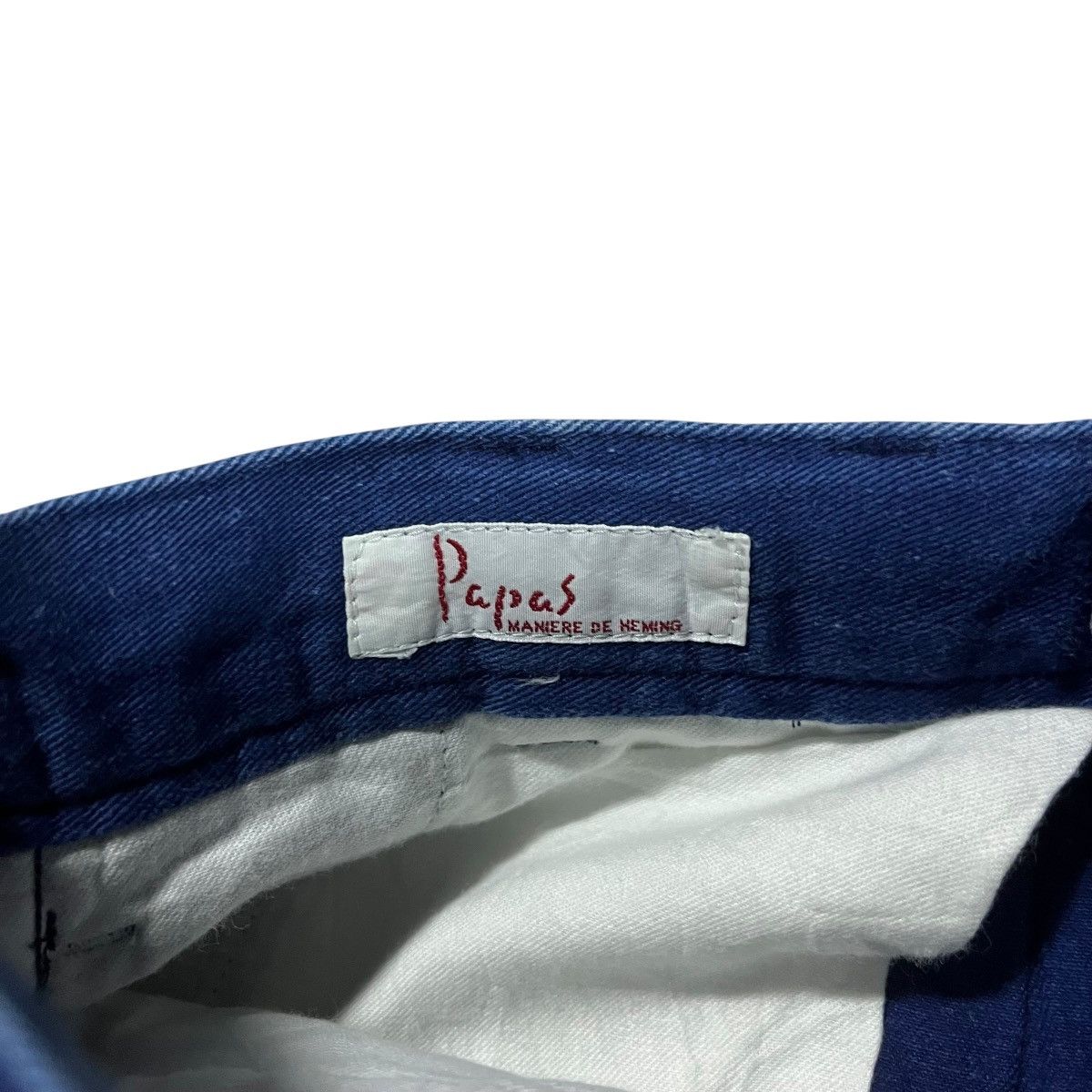 Issey Miyake Papas Maniere De Heming Plated Denim Pants Size US 29 - 7 Thumbnail